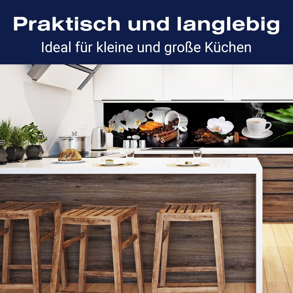 Küchenrückwand Kaffee Zimt Orange Tasse Steine Blüte Sc M1132 entdecken - Bild 3 Küchenrückwand Kaffee Zimt Orange Tasse Steine Blüte Sc M1132 entdecken - Bild 3