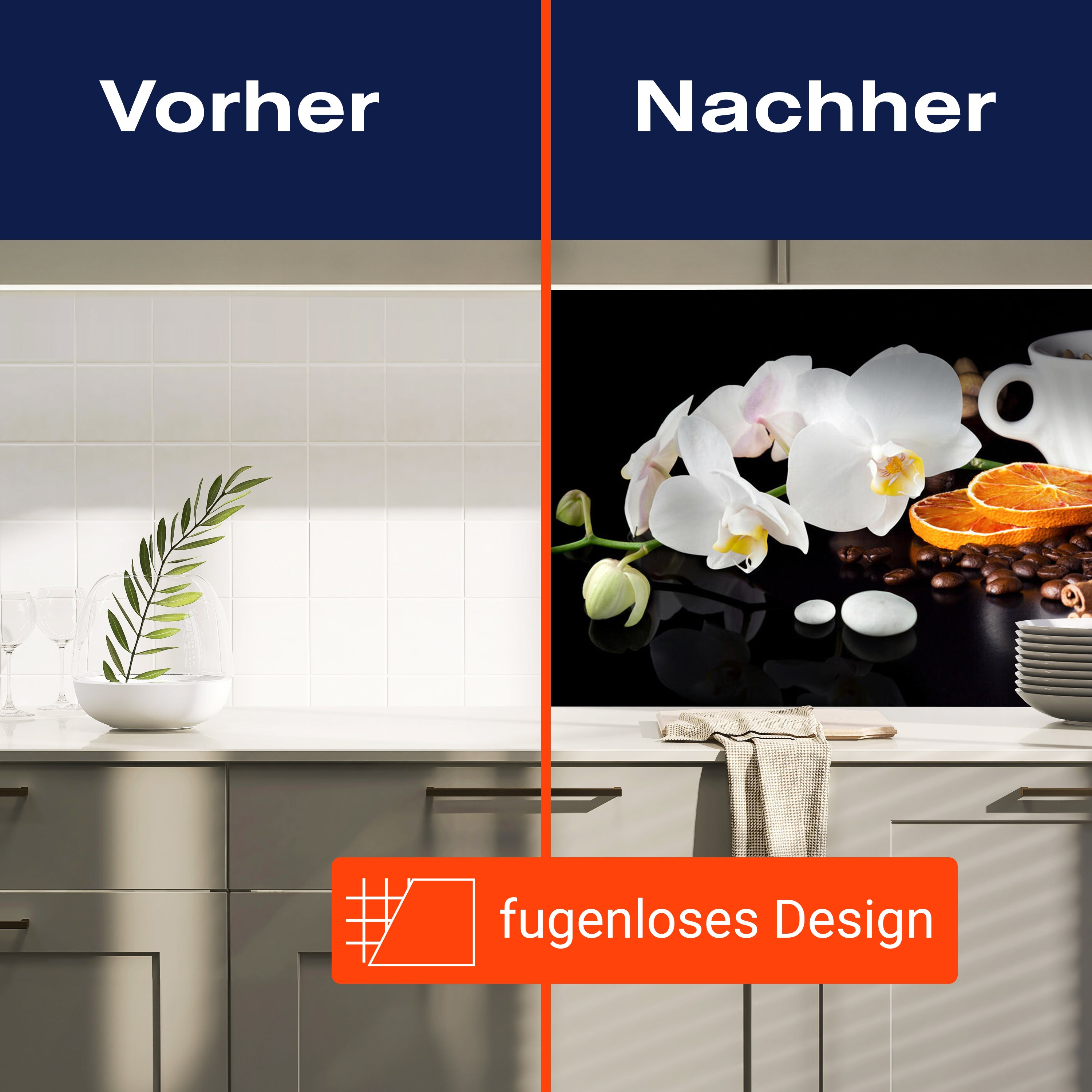 Küchenrückwand Kaffee Zimt Orange Tasse Steine Blüte Sc M1132 entdecken - Bild 9 Küchenrückwand Kaffee Zimt Orange Tasse Steine Blüte Sc M1132 entdecken - Bild 9