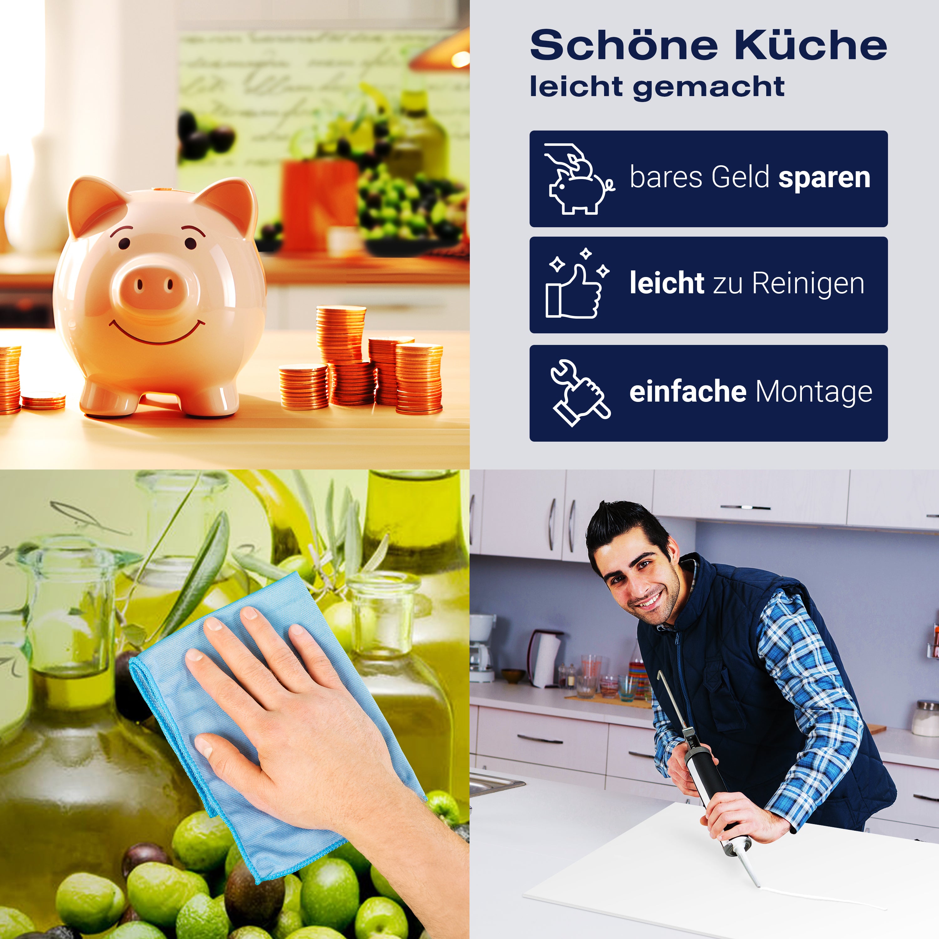 Küchenrückwand Oliven Öl Schrift Grün Flasche Glas M1157 entdecken - Bild 7 Küchenrückwand Oliven Öl Schrift Grün Flasche Glas M1157 entdecken - Bild 7