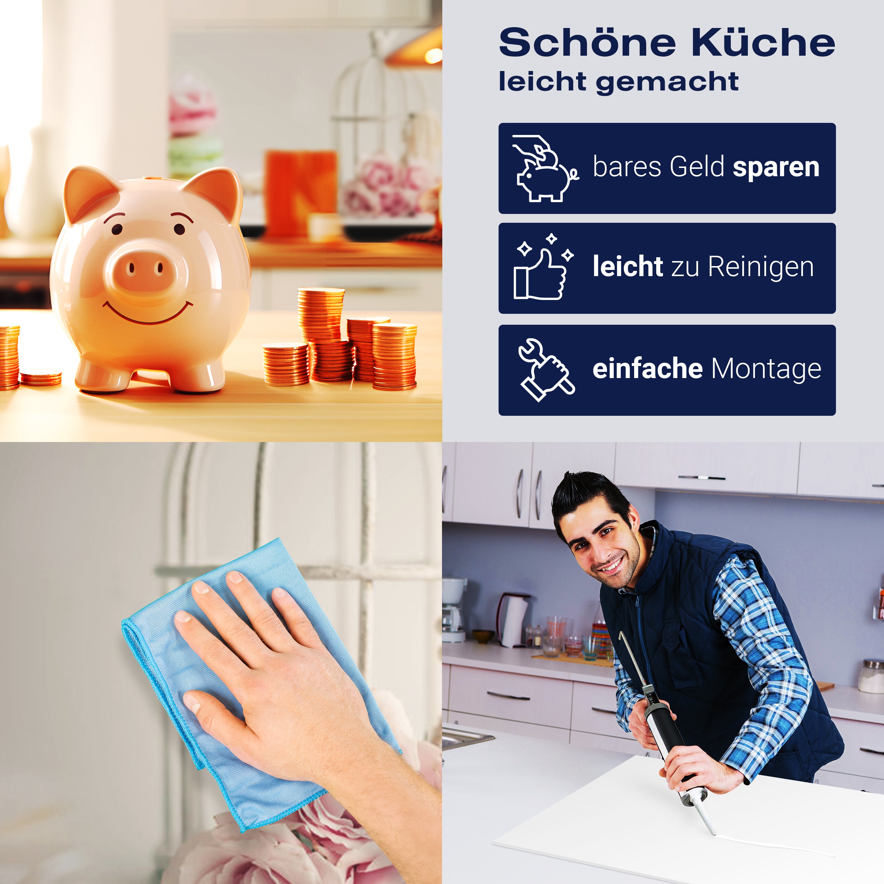 Küchenrückwand Rosa hell Perlenkette Tasse Rosen M1159 entdecken - Bild 7 Küchenrückwand Rosa hell Perlenkette Tasse Rosen M1159 entdecken - Bild 7