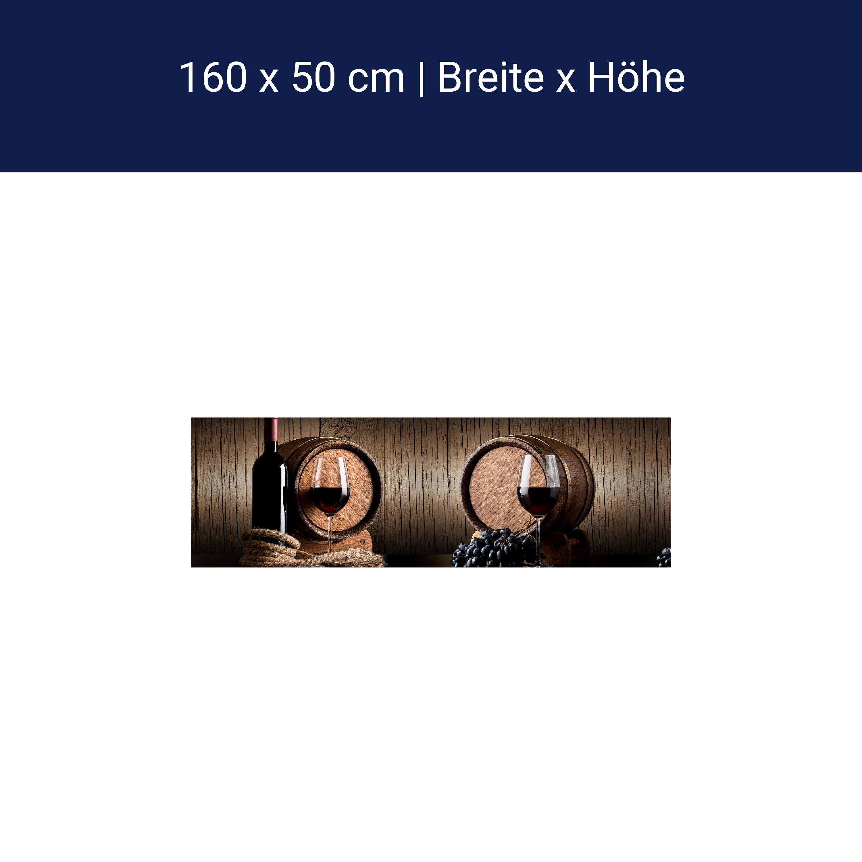 Küchenrückwand Wein Fass Dunkel Weintrauben Seil Holz M1160 Küchenrückwand Wein Fass Dunkel Weintrauben Seil Holz M1160