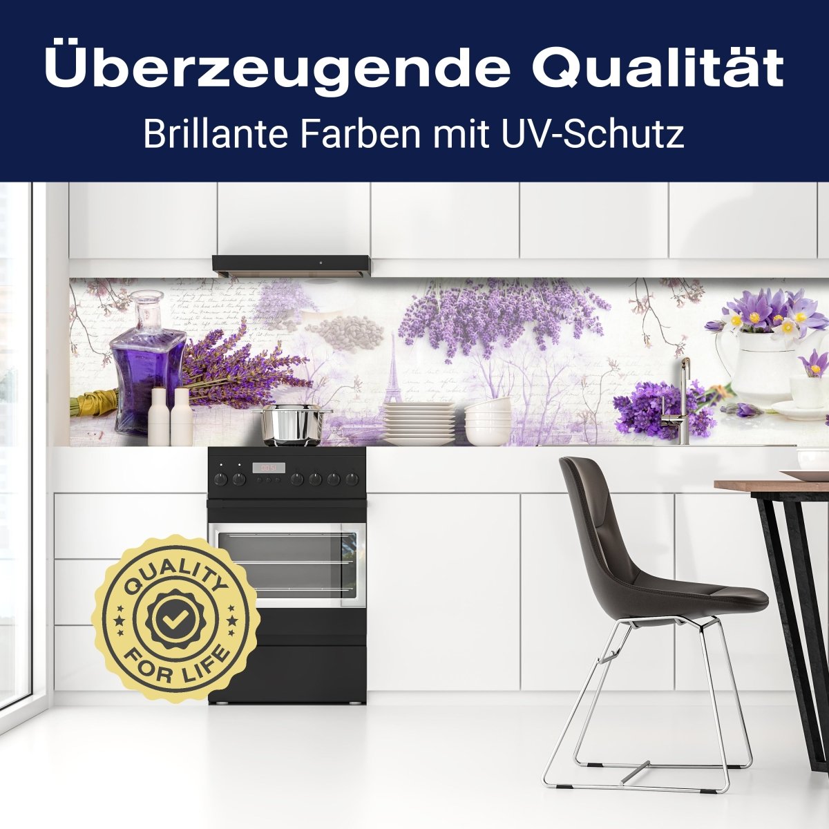 Küchenrückwand Flieder Lila Tasse Eifelturm Kaffee M1171 entdecken - Bild 2 Küchenrückwand Flieder Lila Tasse Eifelturm Kaffee M1171 entdecken - Bild 2