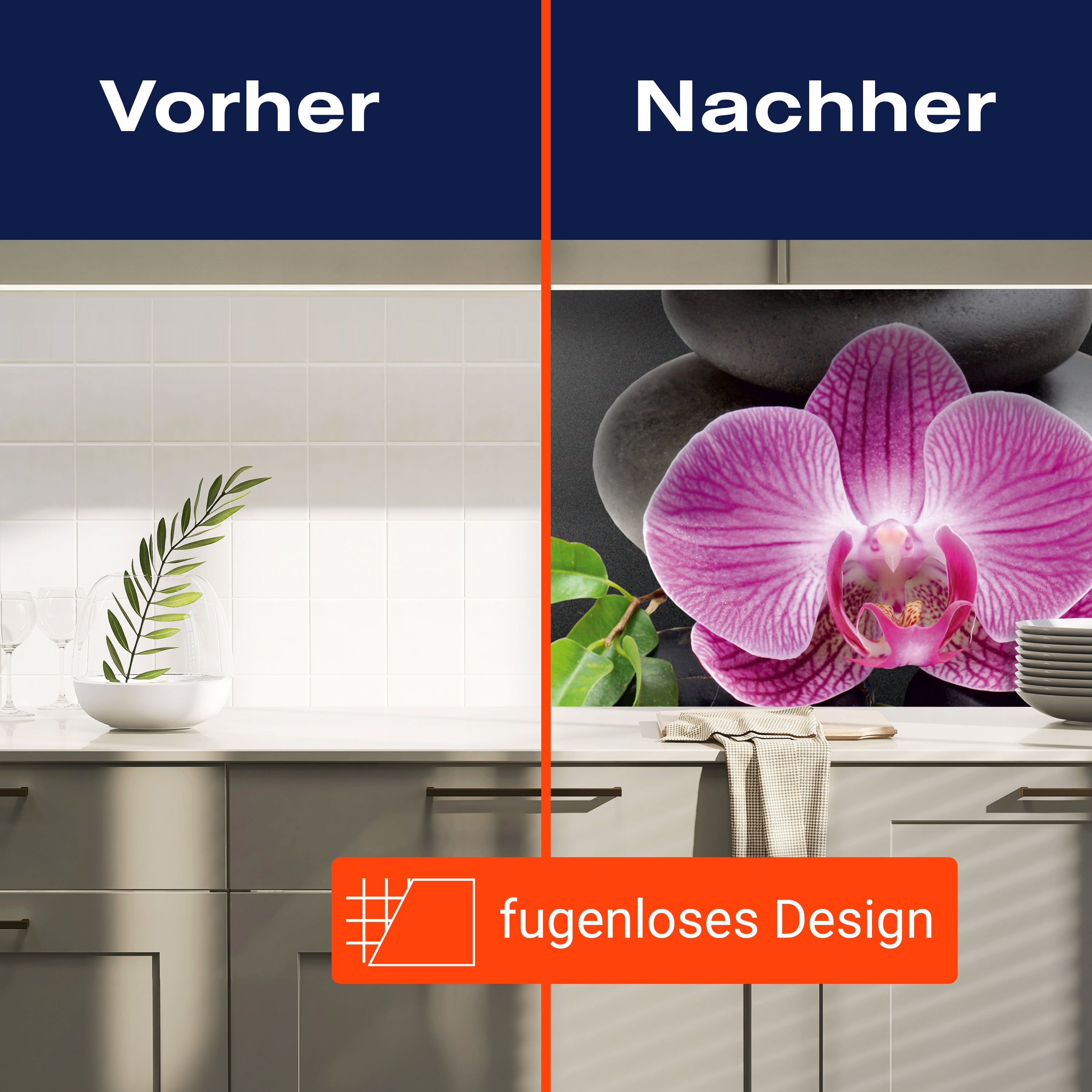 Küchenrückwand Bambus Steine Orchidee Magenta Tropfen M1184 entdecken - Bild 9 Küchenrückwand Bambus Steine Orchidee Magenta Tropfen M1184 entdecken - Bild 9