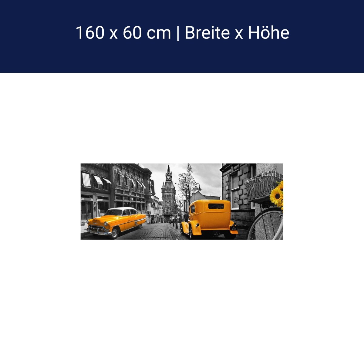 Küchenrückwand Auto Schwarz Weiß Fahrrad Laterne Gelb M1206 Küchenrückwand Auto Schwarz Weiß Fahrrad Laterne Gelb M1206