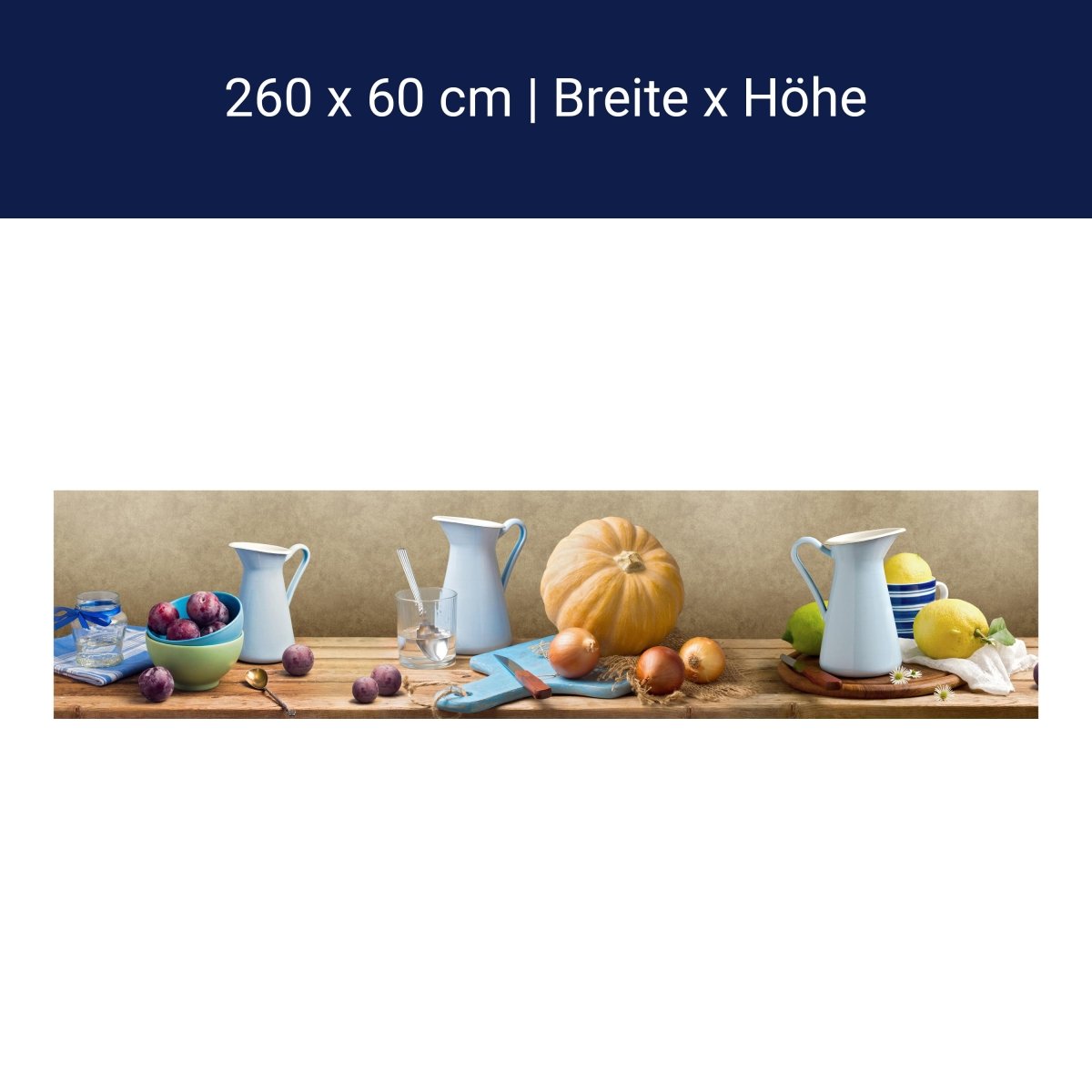 Küchenrückwand Collage Herbst Brett Holz M1219 Küchenrückwand Collage Herbst Brett Holz M1219