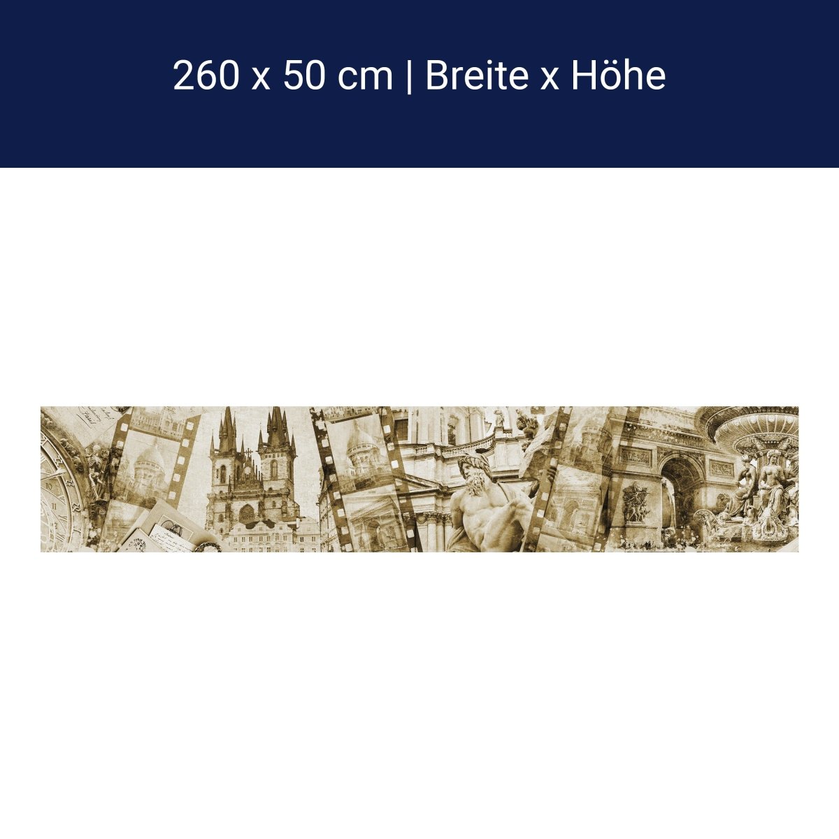 Küchenrückwand Alt Kirche Filmrolle Brunnen Marmor M1252 Küchenrückwand Alt Kirche Filmrolle Brunnen Marmor M1252