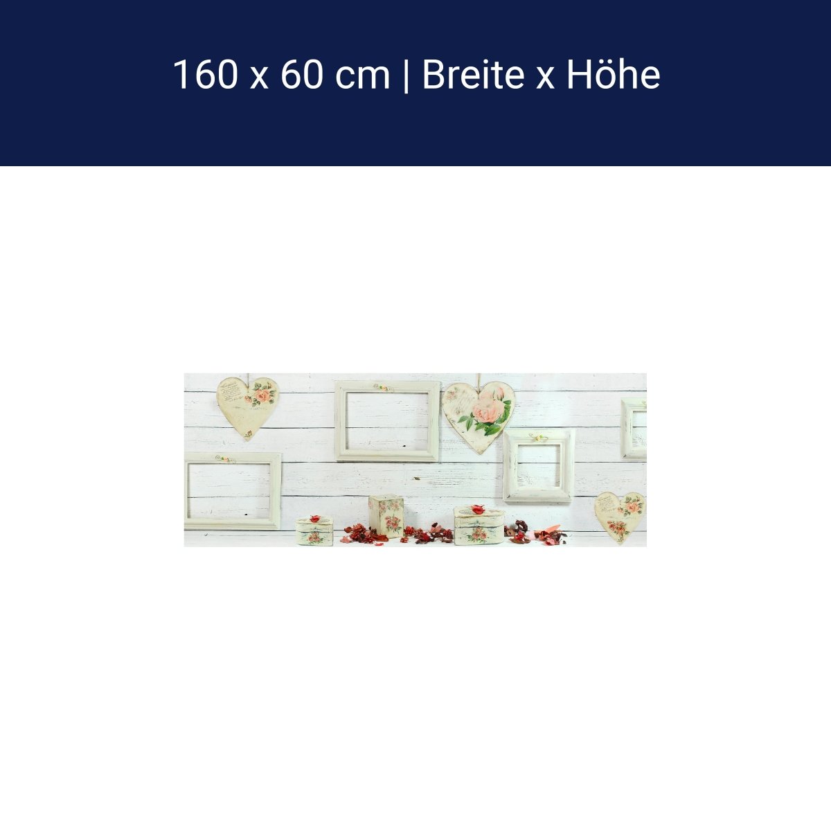 Küchenrückwand Bilderrahmen Herzen Dosen Laternen M1268 Küchenrückwand Bilderrahmen Herzen Dosen Laternen M1268