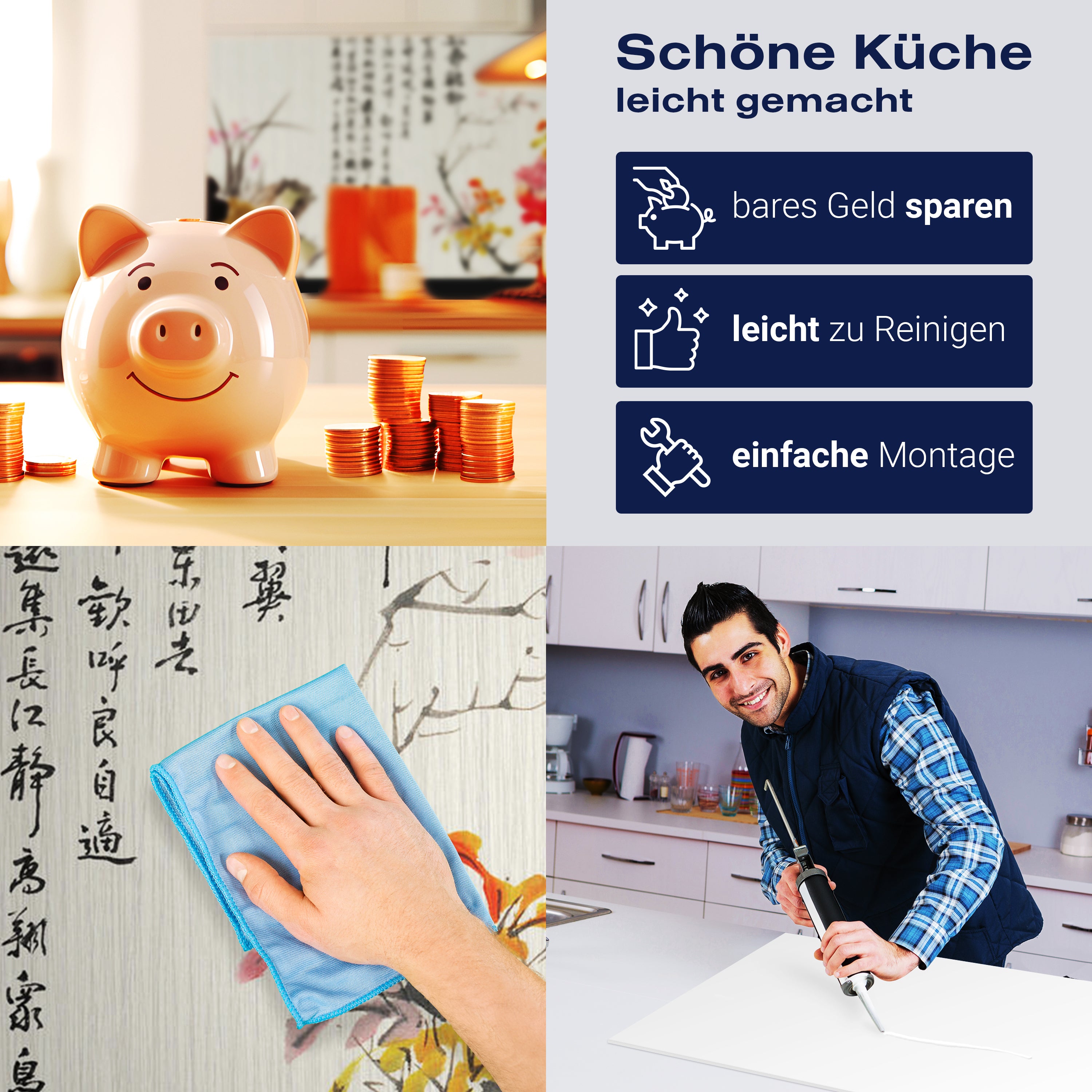 Küchenrückwand Blumen Äste Zweige Blätter Blumentopf M1269 entdecken - Bild 7 Küchenrückwand Blumen Äste Zweige Blätter Blumentopf M1269 entdecken - Bild 7