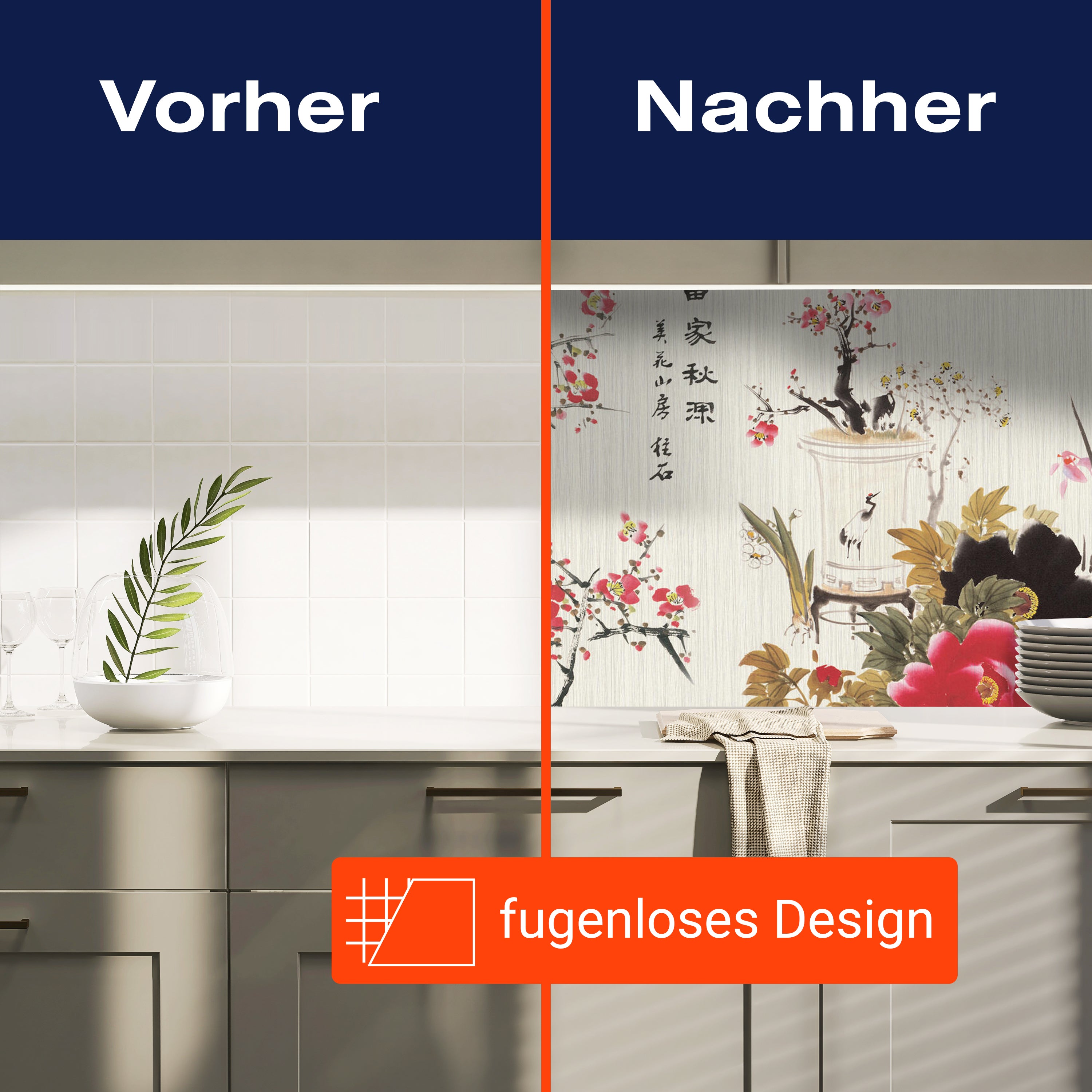 Küchenrückwand Blumen Äste Zweige Blätter Blumentopf M1269 entdecken - Bild 9 Küchenrückwand Blumen Äste Zweige Blätter Blumentopf M1269 entdecken - Bild 9