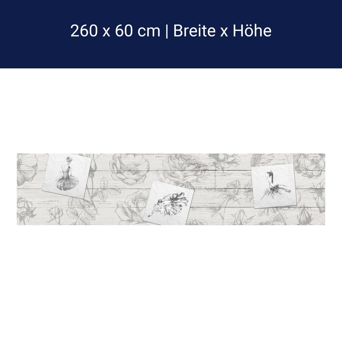 Küchenrückwand Zeichnungen Blumen Frauen Kleider M1322 Küchenrückwand Zeichnungen Blumen Frauen Kleider M1322