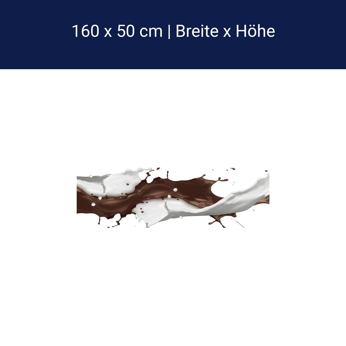 Küchenrückwand Milch Schockmilch M1331 Küchenrückwand Milch Schockmilch M1331