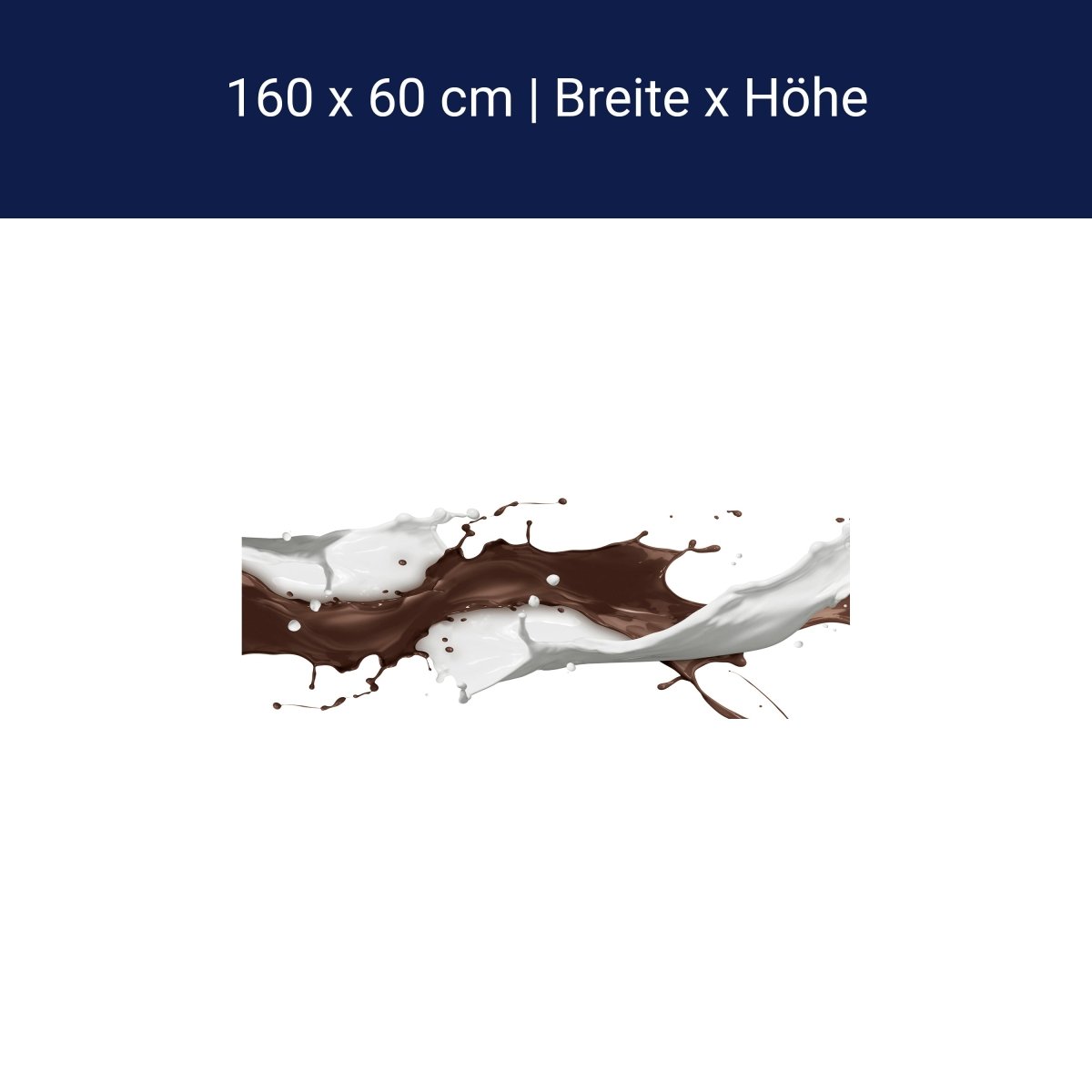 Küchenrückwand Milch Schockmilch M1331 Küchenrückwand Milch Schockmilch M1331