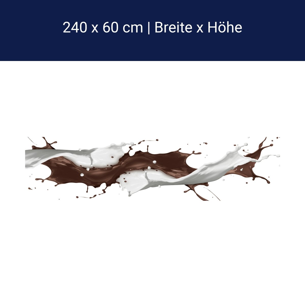 Küchenrückwand Milch Schockmilch M1331 Küchenrückwand Milch Schockmilch M1331