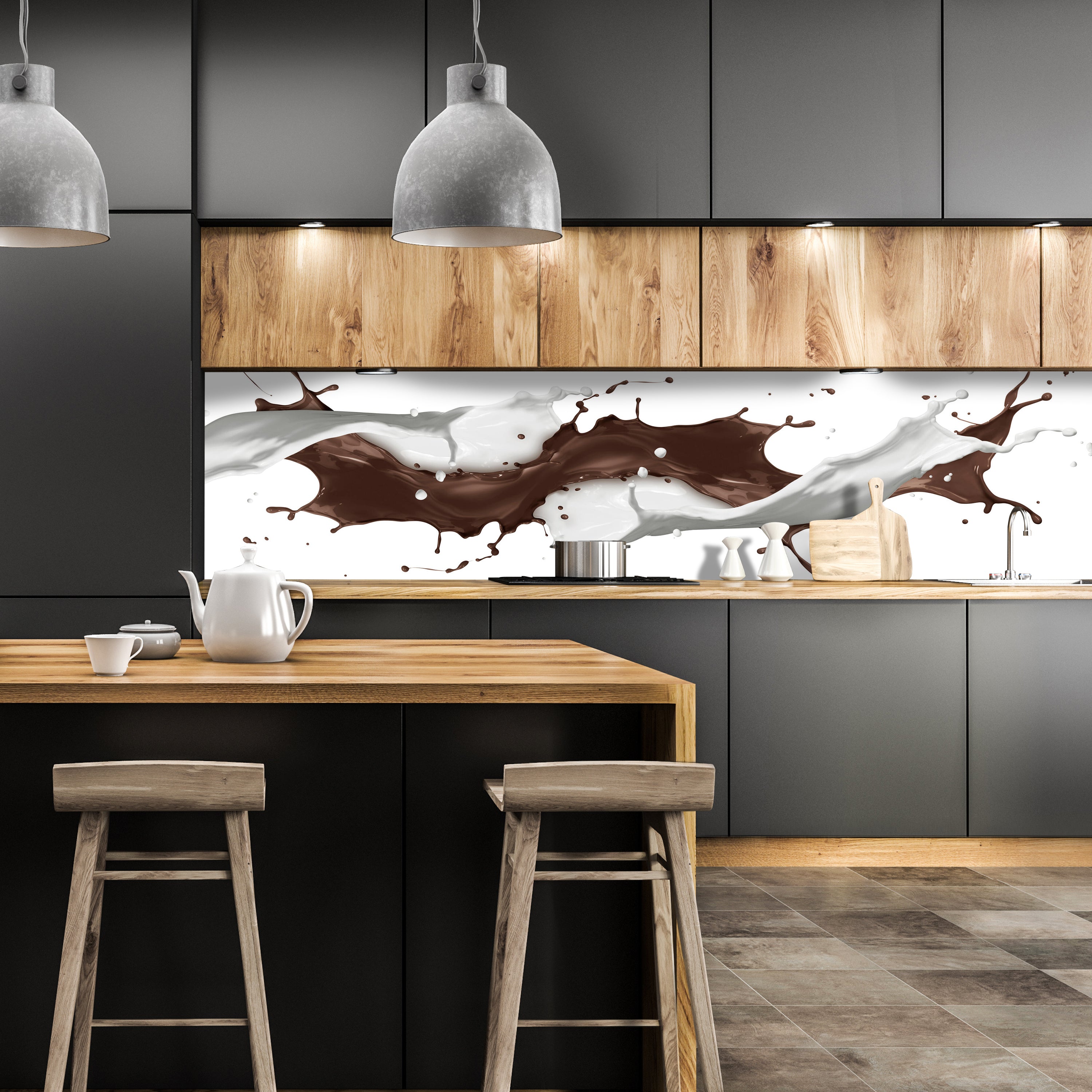 Küchenrückwand Milch Schockmilch M1331 entdecken - Bild 1 Küchenrückwand Milch Schockmilch M1331 entdecken - Bild 1