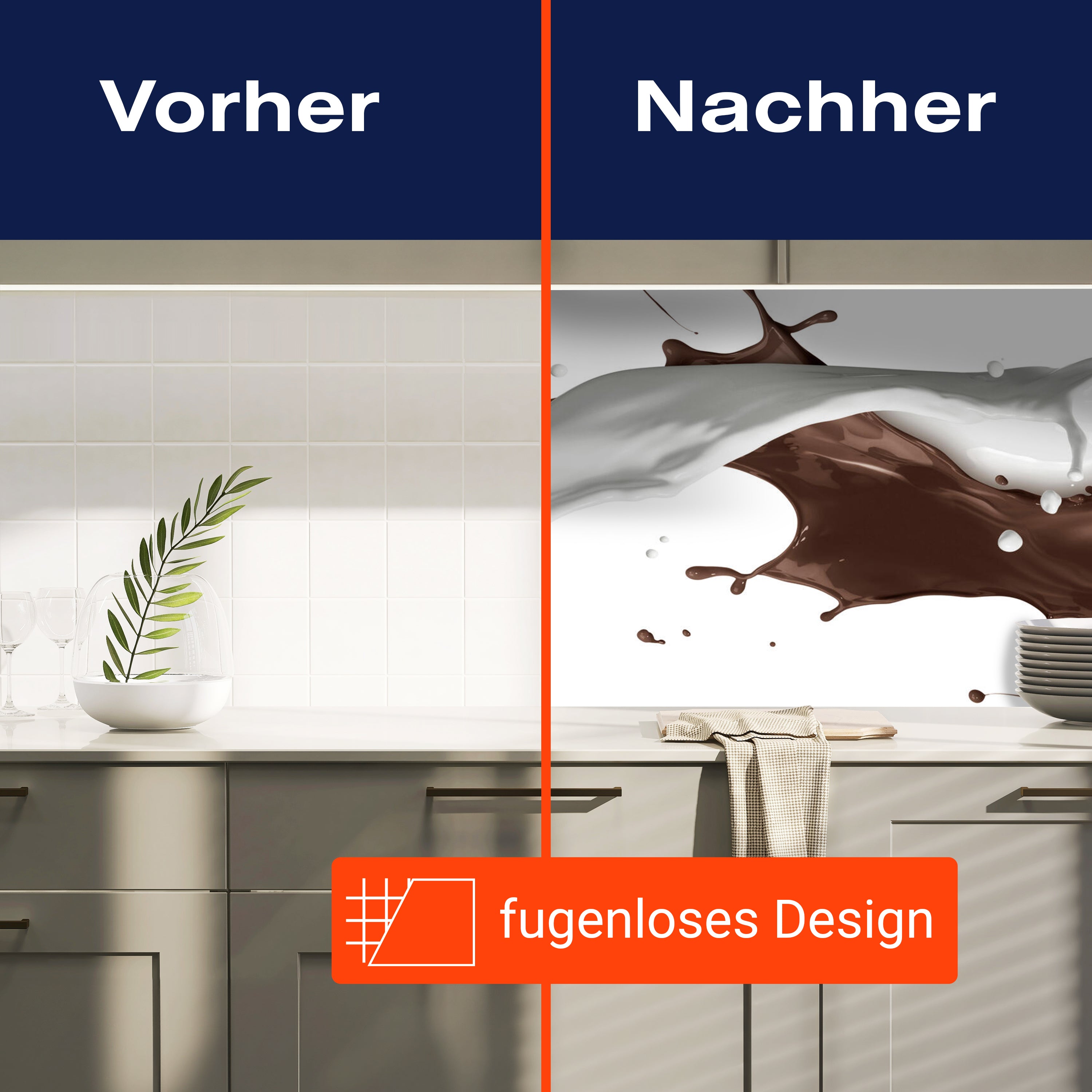 Küchenrückwand Milch Schockmilch M1331 entdecken - Bild 9 Küchenrückwand Milch Schockmilch M1331 entdecken - Bild 9