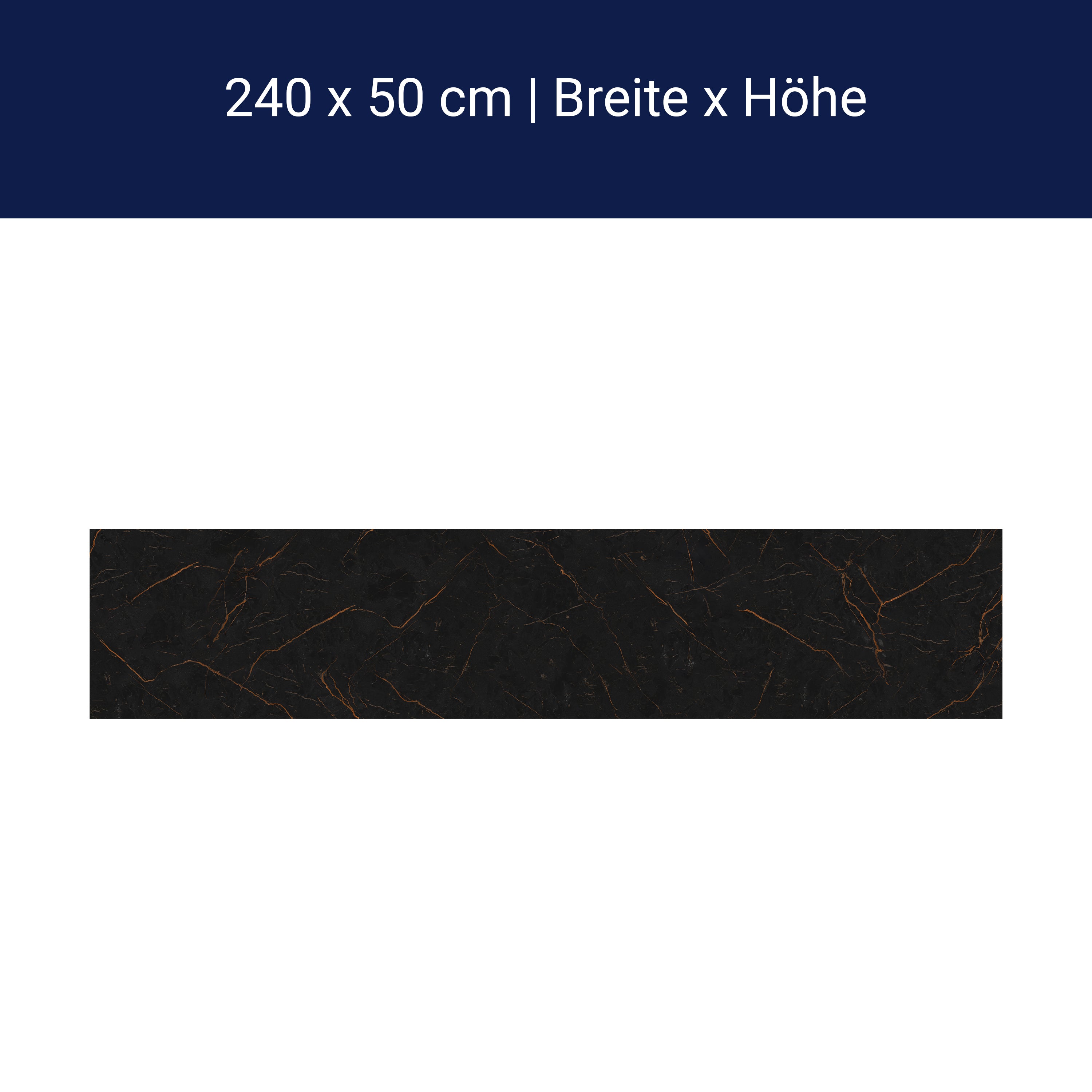 Küchenrückwand schwarzer Marmor, Stein M1423 Küchenrückwand schwarzer Marmor, Stein M1423