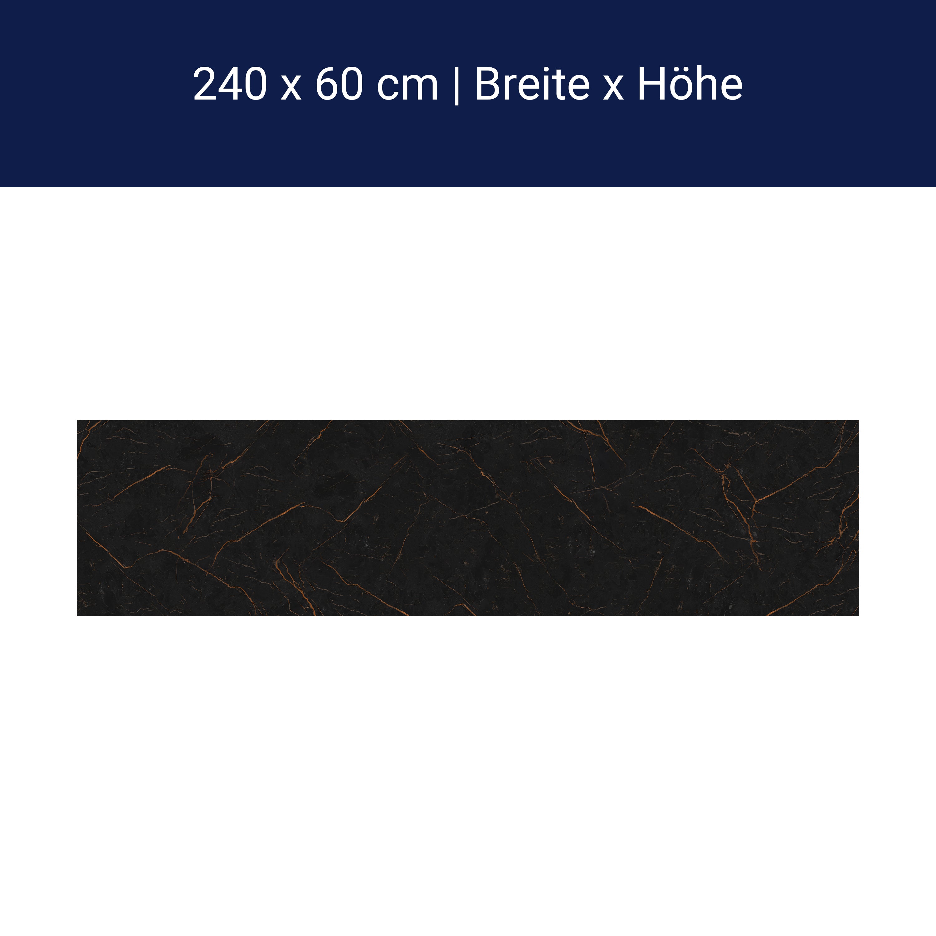 Küchenrückwand schwarzer Marmor, Stein M1423 Küchenrückwand schwarzer Marmor, Stein M1423