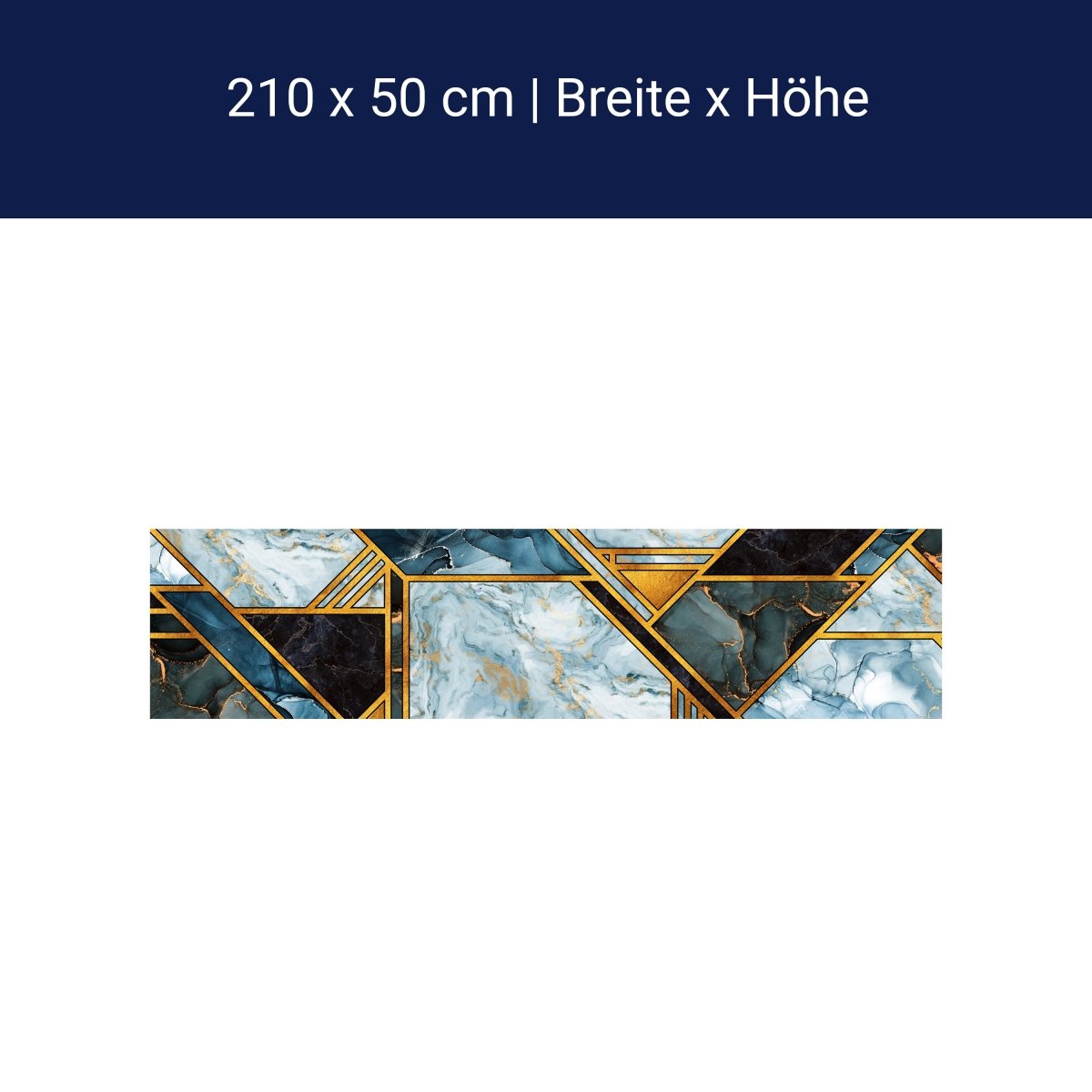 Küchenrückwand blauer Marmor, Stein, Fliesen M1428 Küchenrückwand blauer Marmor, Stein, Fliesen M1428