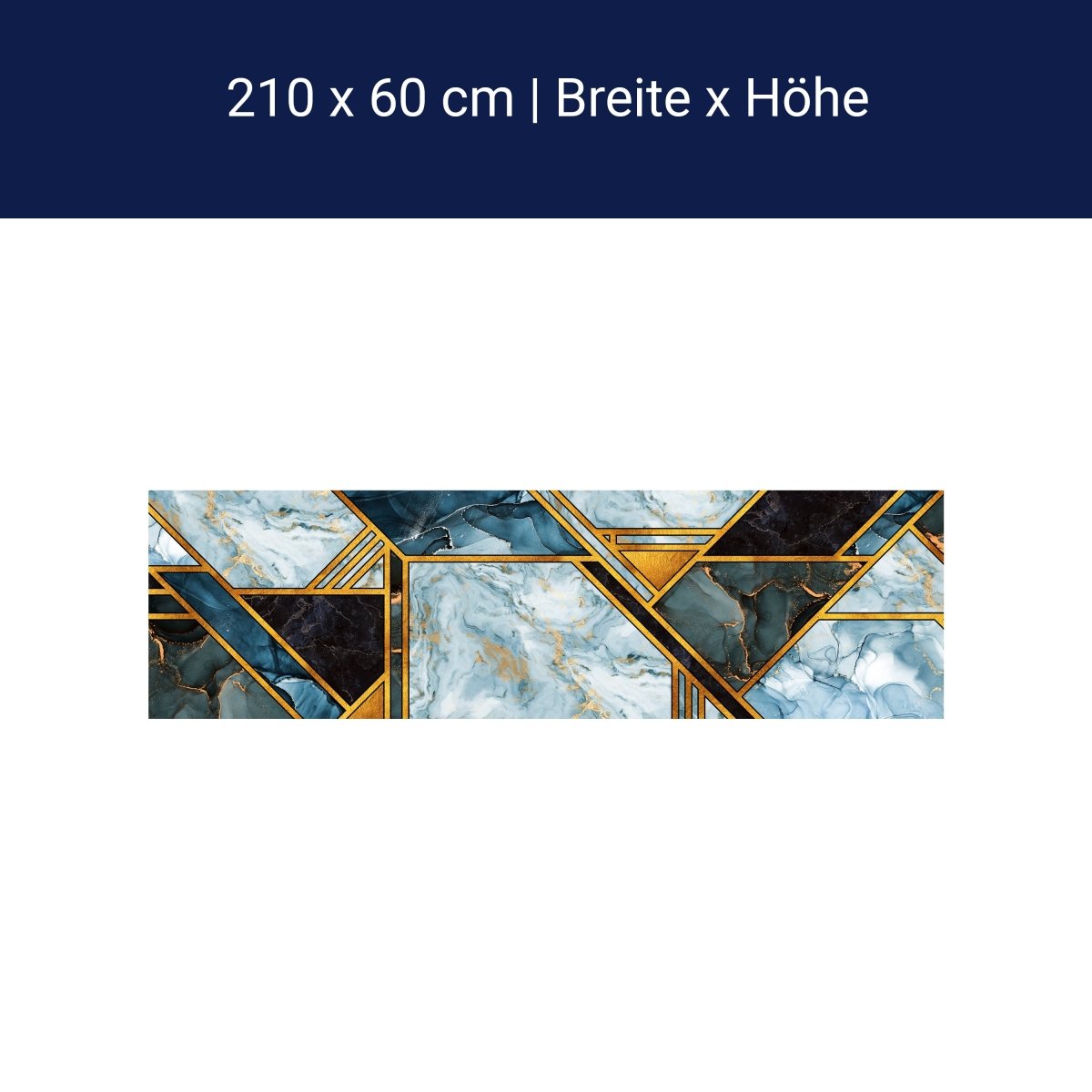 Küchenrückwand blauer Marmor, Stein, Fliesen M1428 Küchenrückwand blauer Marmor, Stein, Fliesen M1428