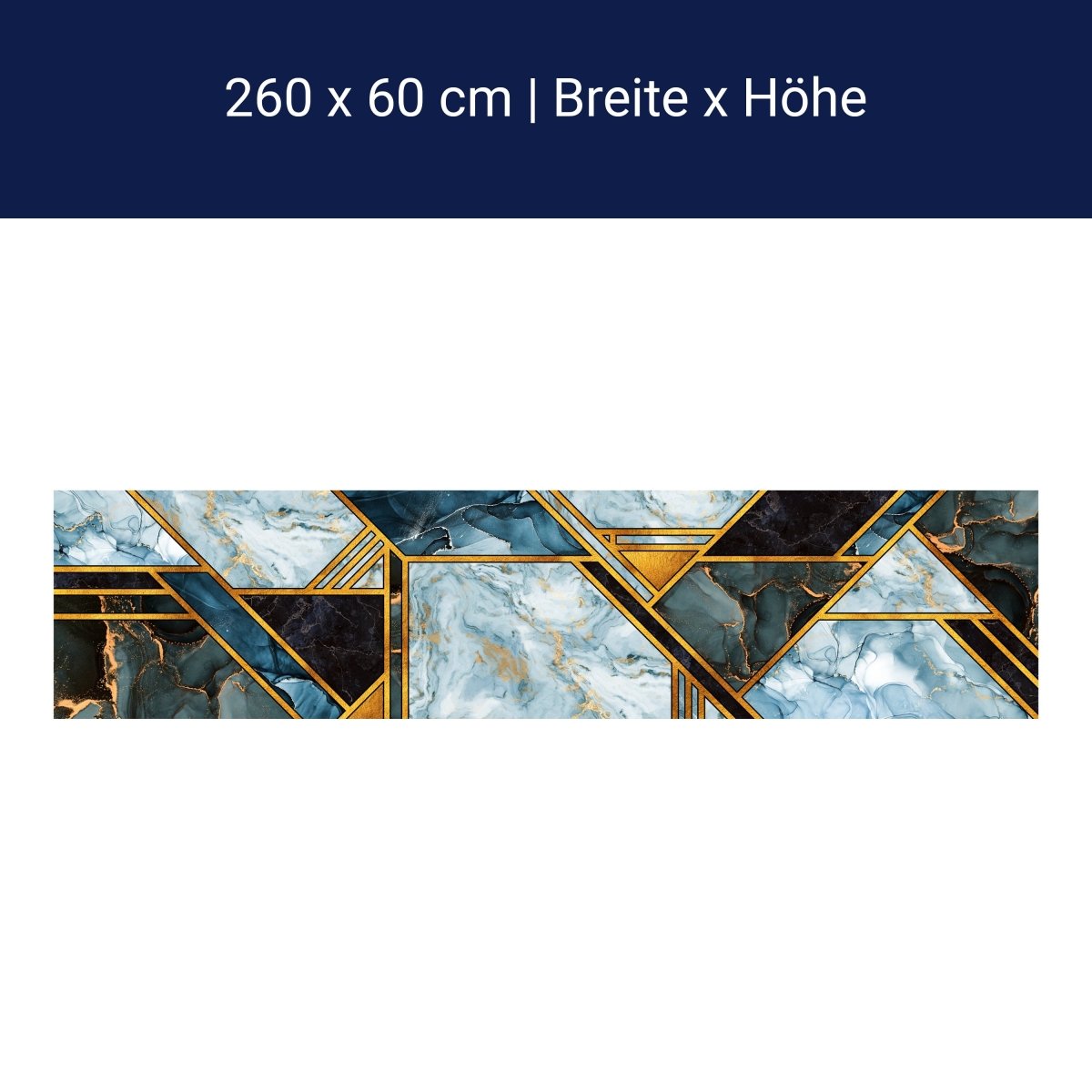 Küchenrückwand blauer Marmor, Stein, Fliesen M1428 Küchenrückwand blauer Marmor, Stein, Fliesen M1428