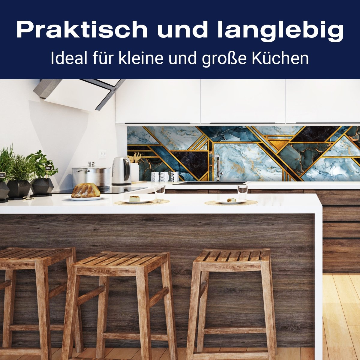 Küchenrückwand blauer Marmor, Stein, Fliesen M1428 entdecken - Bild 3 Küchenrückwand blauer Marmor, Stein, Fliesen M1428 entdecken - Bild 3