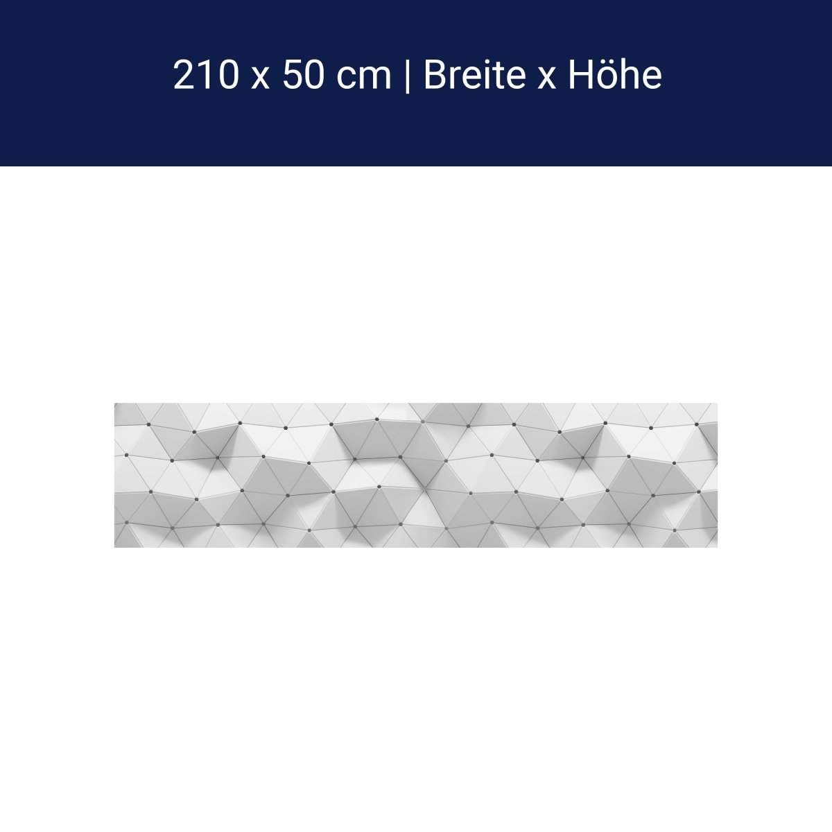 Küchenrückwand abstraktes geometrisches Muster M1430 Küchenrückwand abstraktes geometrisches Muster M1430