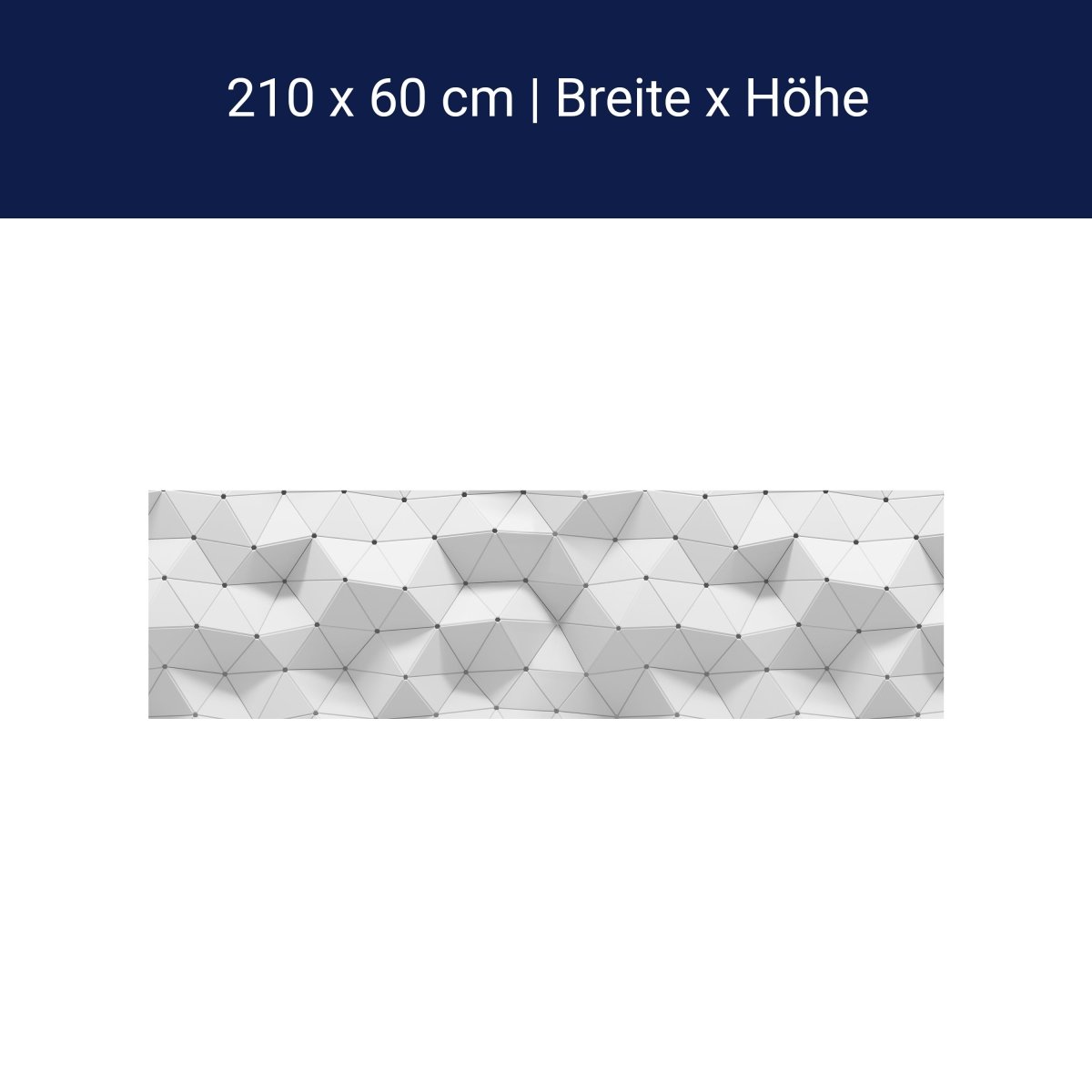 Küchenrückwand abstraktes geometrisches Muster M1430 Küchenrückwand abstraktes geometrisches Muster M1430