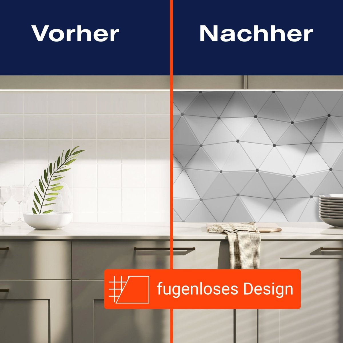 Küchenrückwand abstraktes geometrisches Muster M1430 entdecken - Bild 9 Küchenrückwand abstraktes geometrisches Muster M1430 entdecken - Bild 9