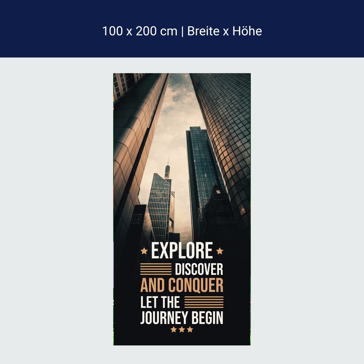 Türtapete Motivation, Journey M1520 Türtapete Motivation, Journey M1520