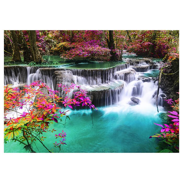 Fototapete Wasserfall im Paradies M5768 entdecken - Bild 2 Fototapete Wasserfall im Paradies M5768 entdecken - Bild 2