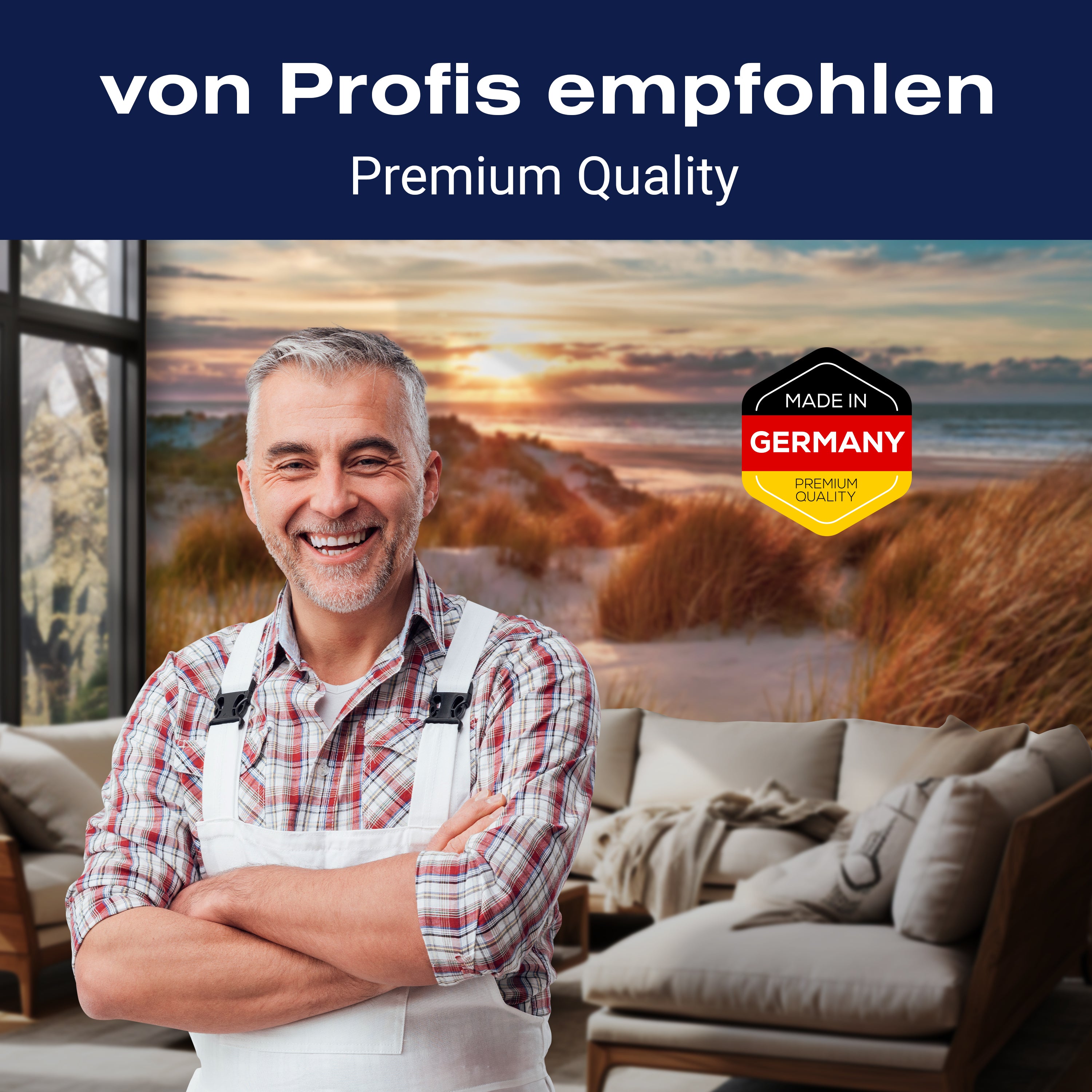 Fototapete Strand Dünen Meer Sonne M6755 - Bild 5 Fototapete Strand Dünen Meer Sonne M6755 - Bild 5