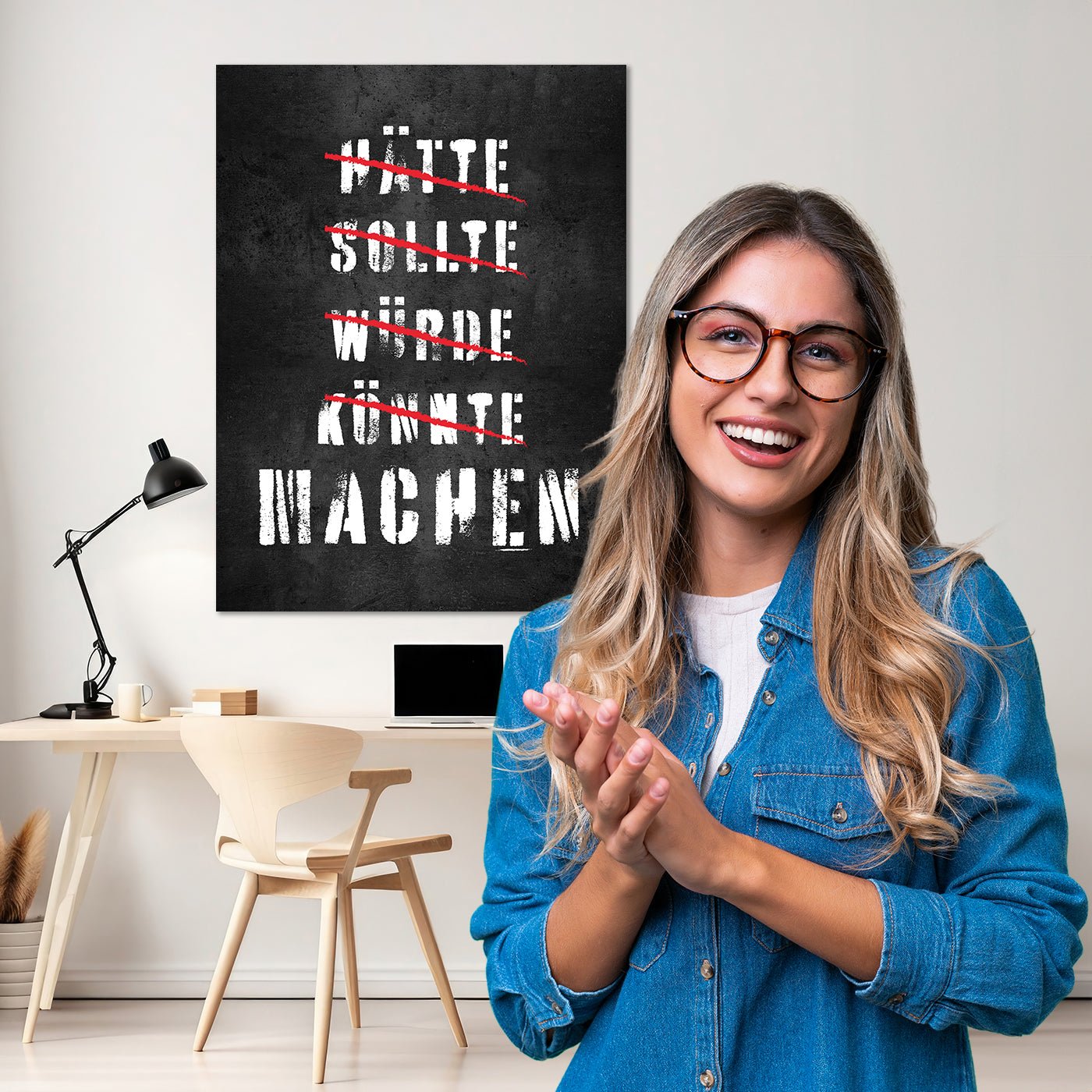 Wandbilder im Büro: Motivation und Produktivität steigern