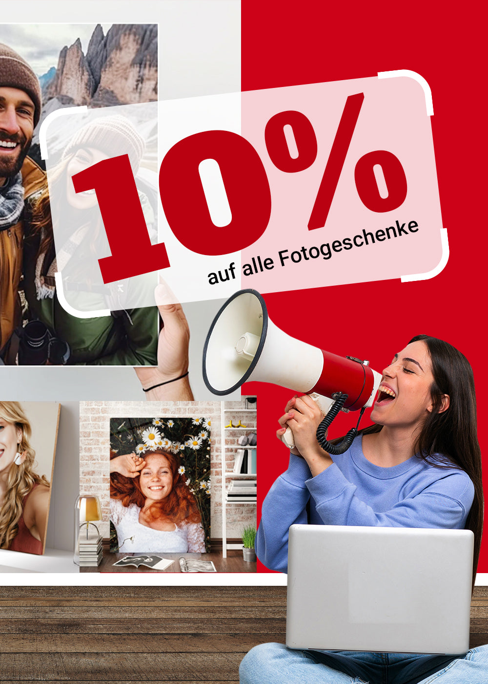 10% auf alle Fotogeschenke