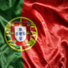 Fototapete Wehende Portugiesische Flagge M4921