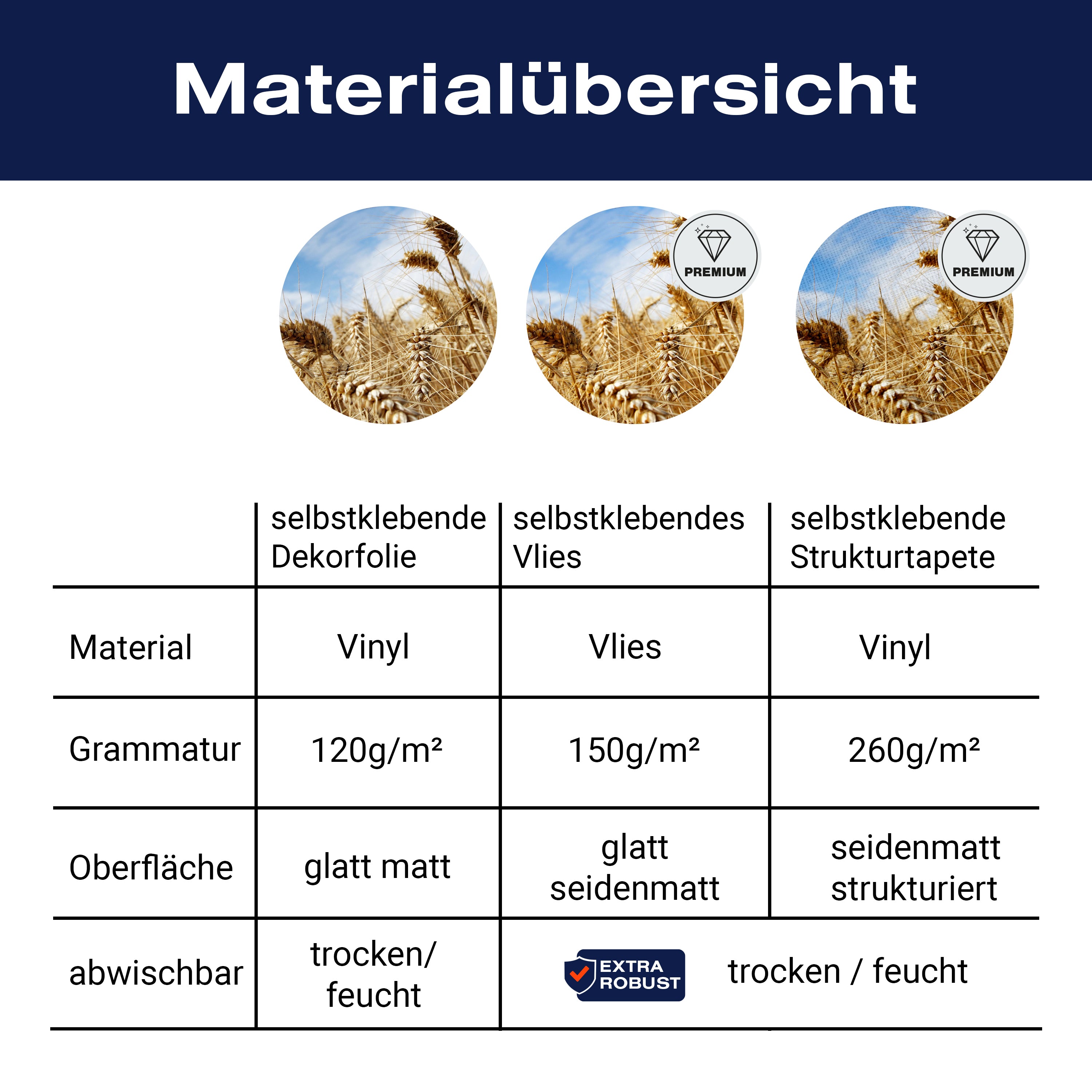 Türtapete Kornfeld M0009 - Bild 9