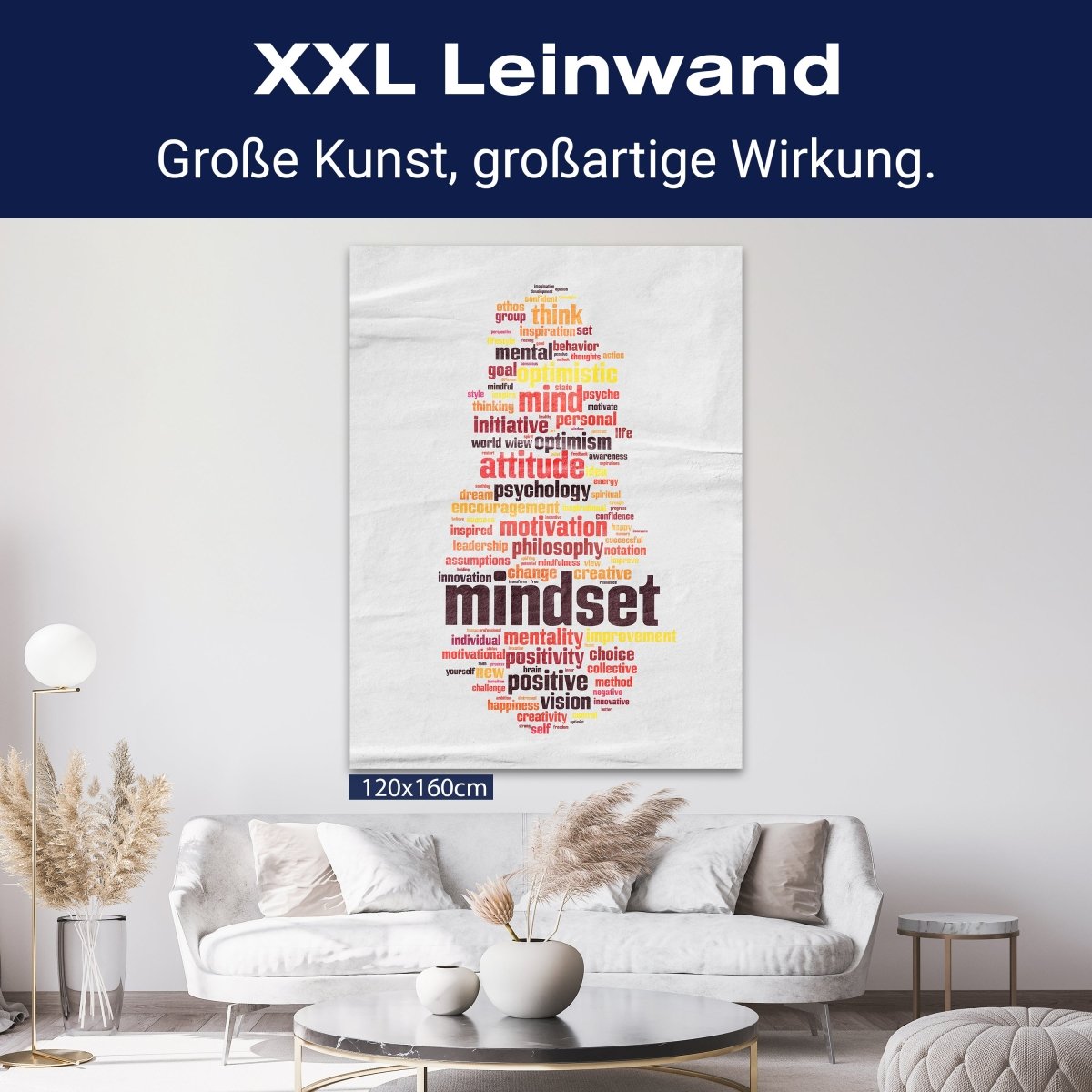 Leinwandbild Motivation, Hochformat, Stichwörter Papier M0043 kaufen - Bild 9