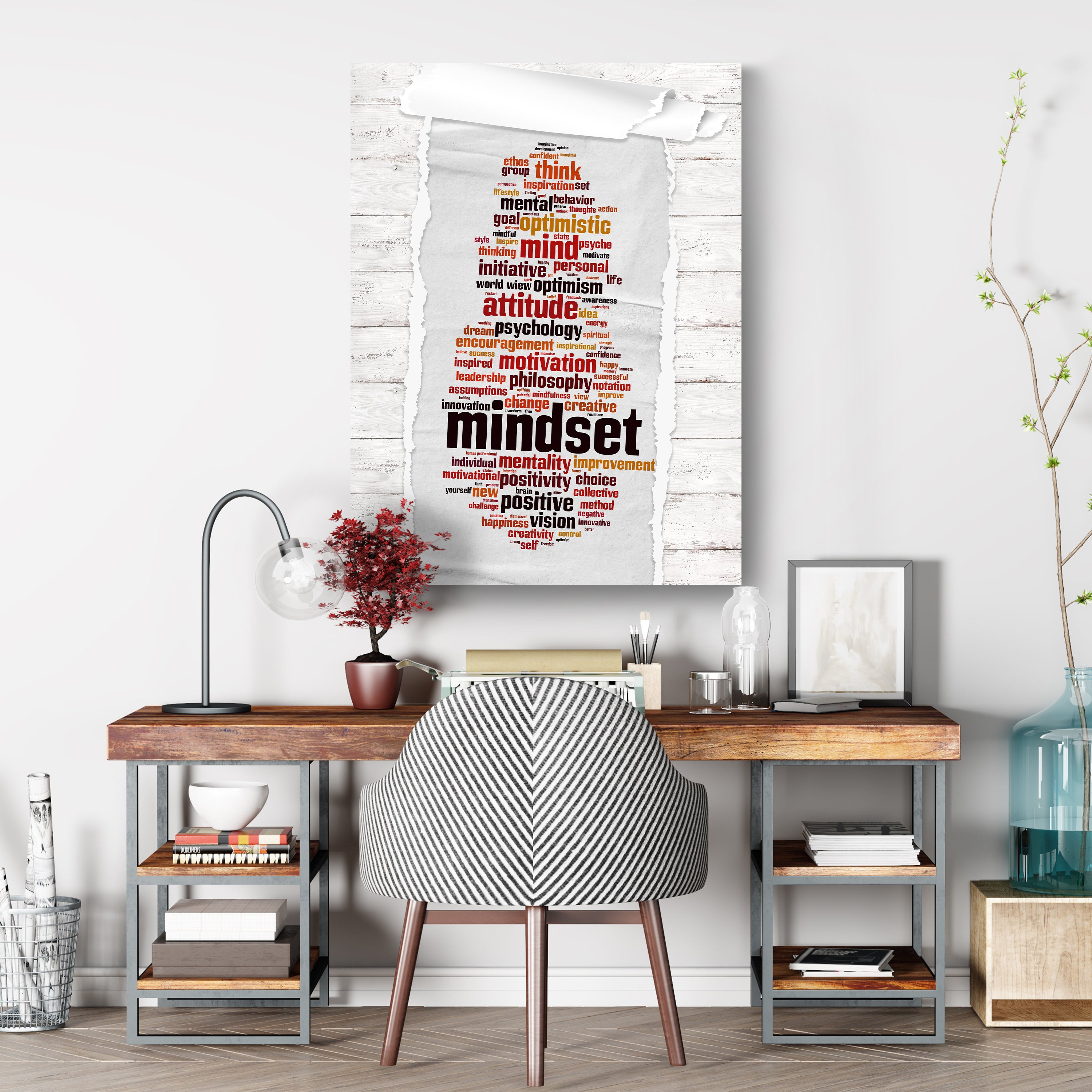 Leinwandbild Motivation, Hochformat, Stichwörter Riss M0044 kaufen - Bild 3