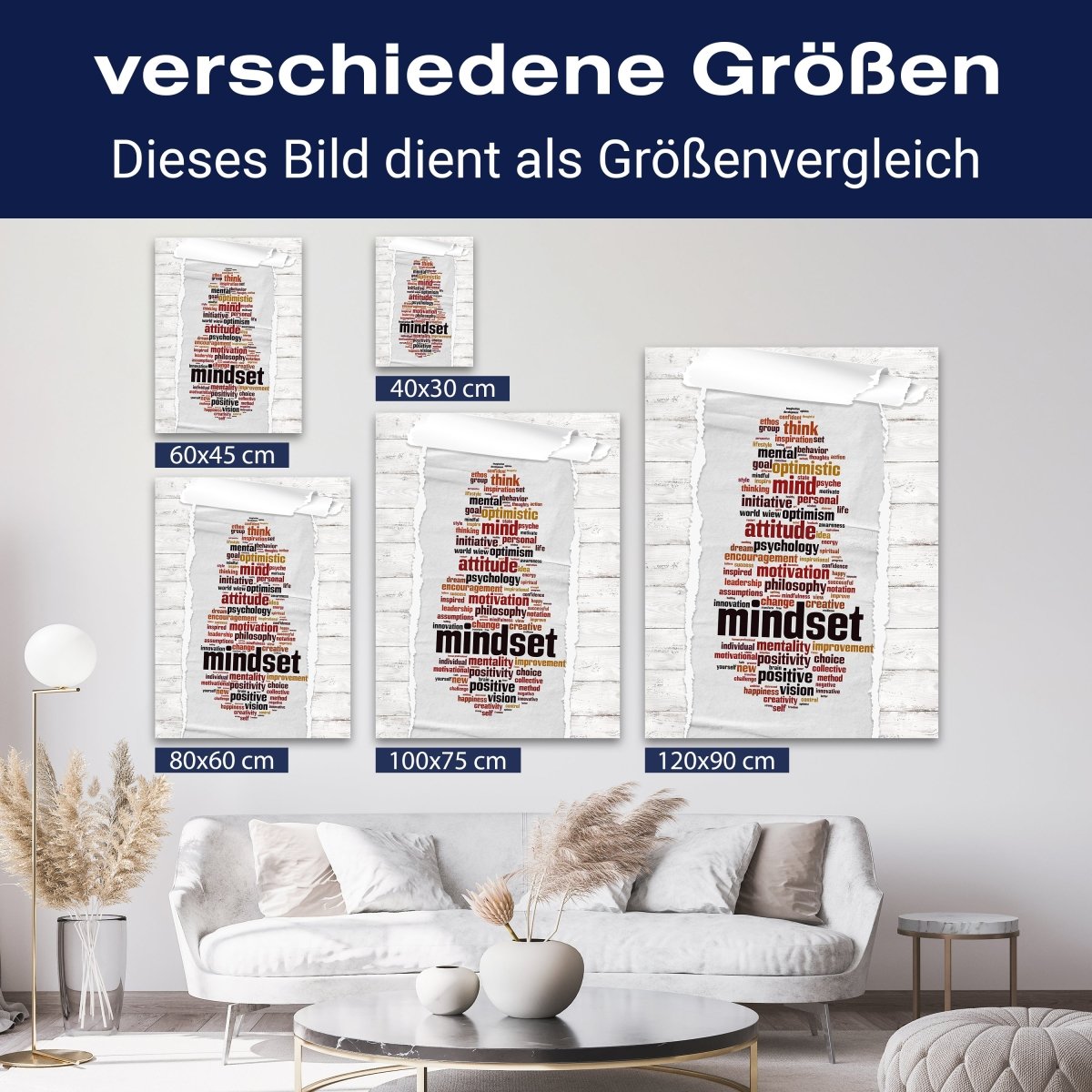 Leinwandbild Motivation, Hochformat, Stichwörter Riss M0044 kaufen - Bild 8