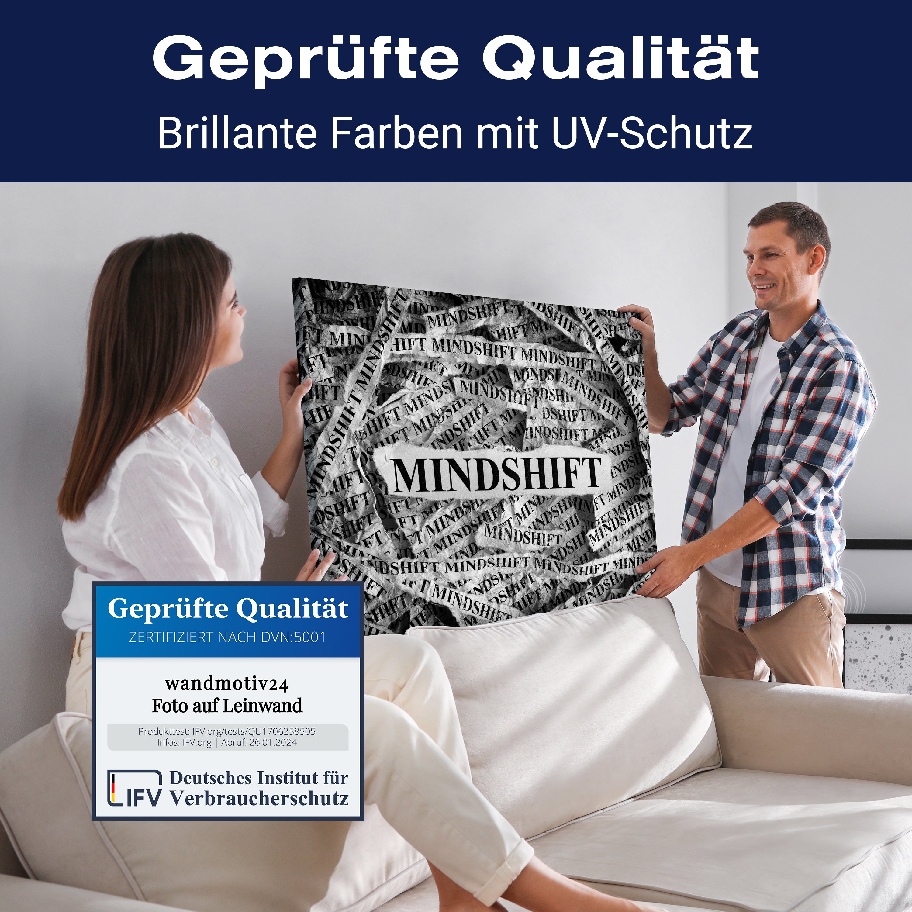 Leinwandbild Motivation, Querformat, Mindshift M0048 kaufen - Bild 4