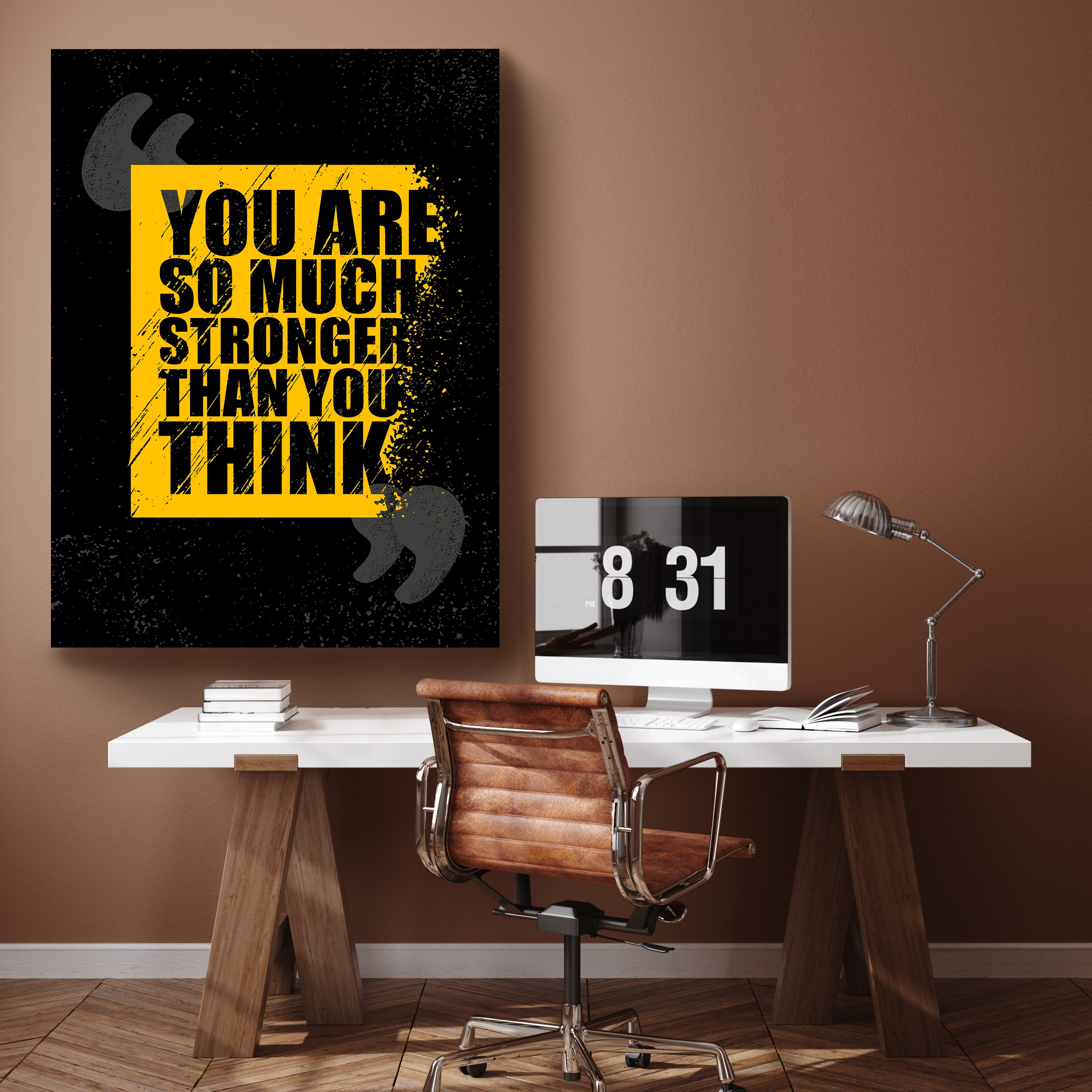 Leinwandbild Motivation, Hochformat, much Stronger M0052 kaufen - Bild 2