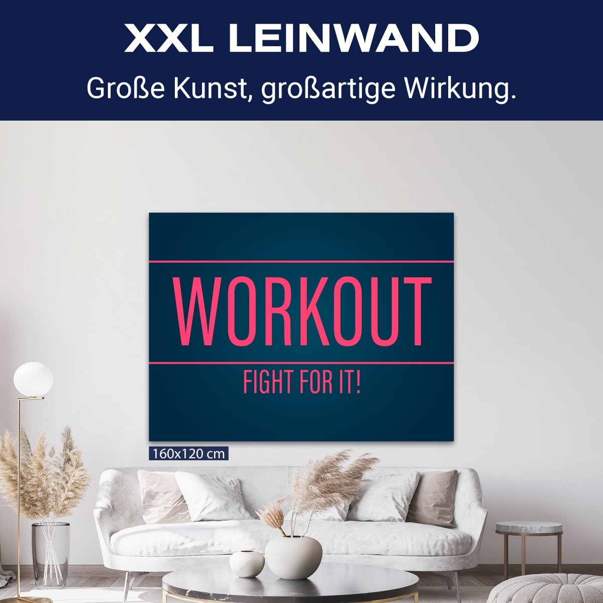 Leinwandbild Motivation, Querformat, Fight for it M0057 kaufen - Bild 9