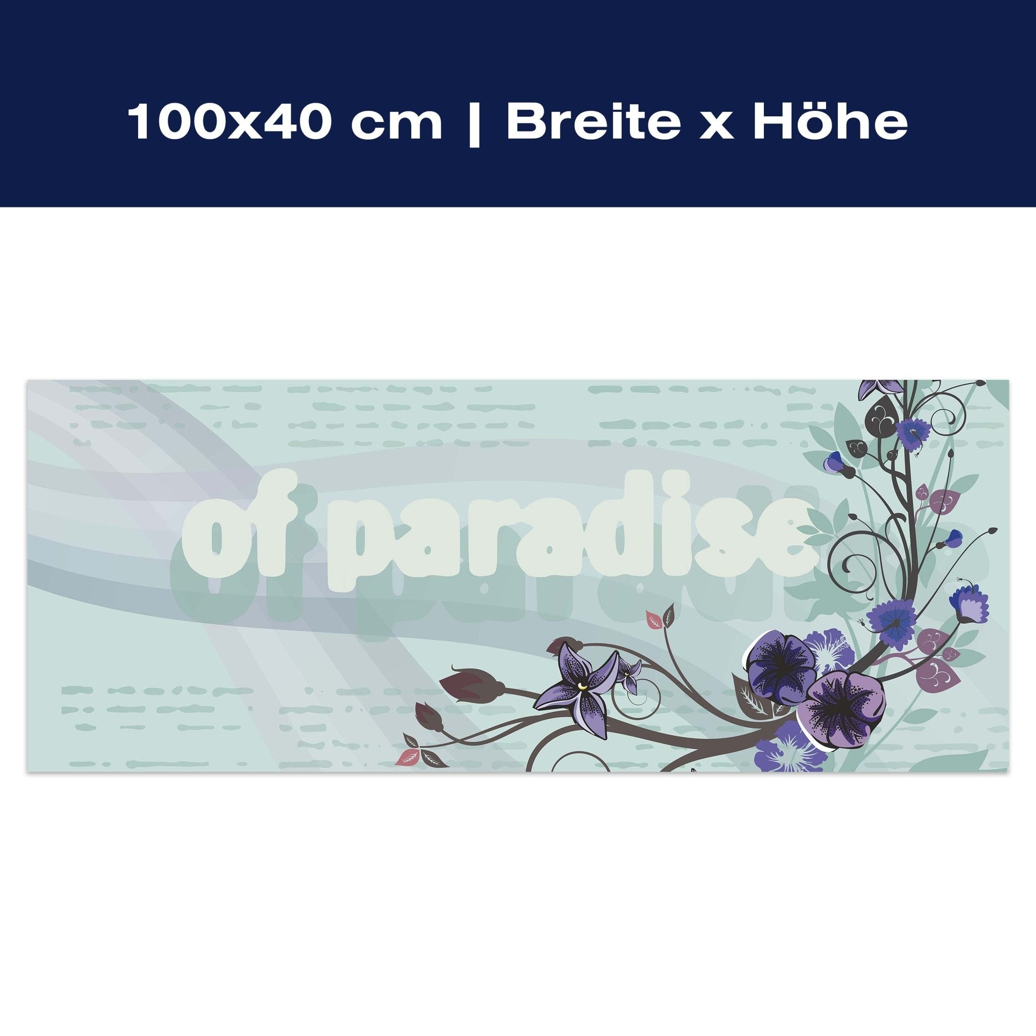 Leinwandbild Paradise Kiss Exotic M0070