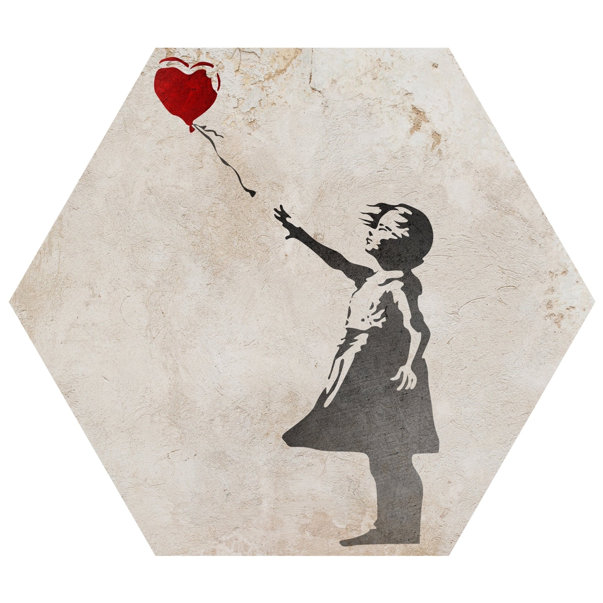 Hexagon-Fototapete Banksy Street Art M0074 - Bild 11