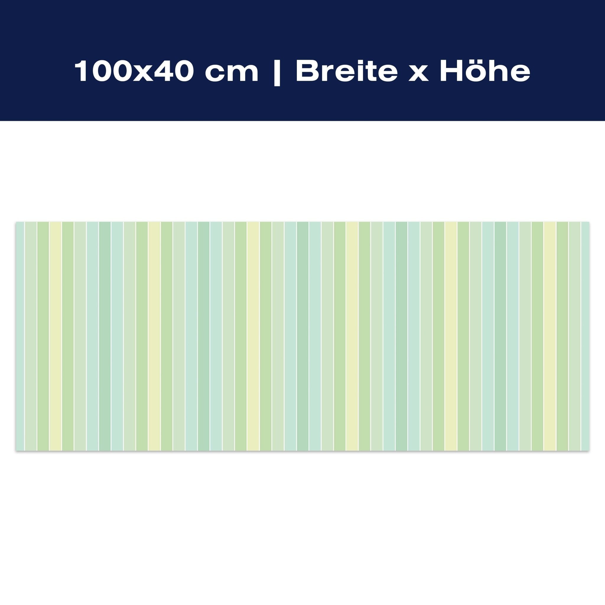 Leinwandbild Pastellmint Muster M0094