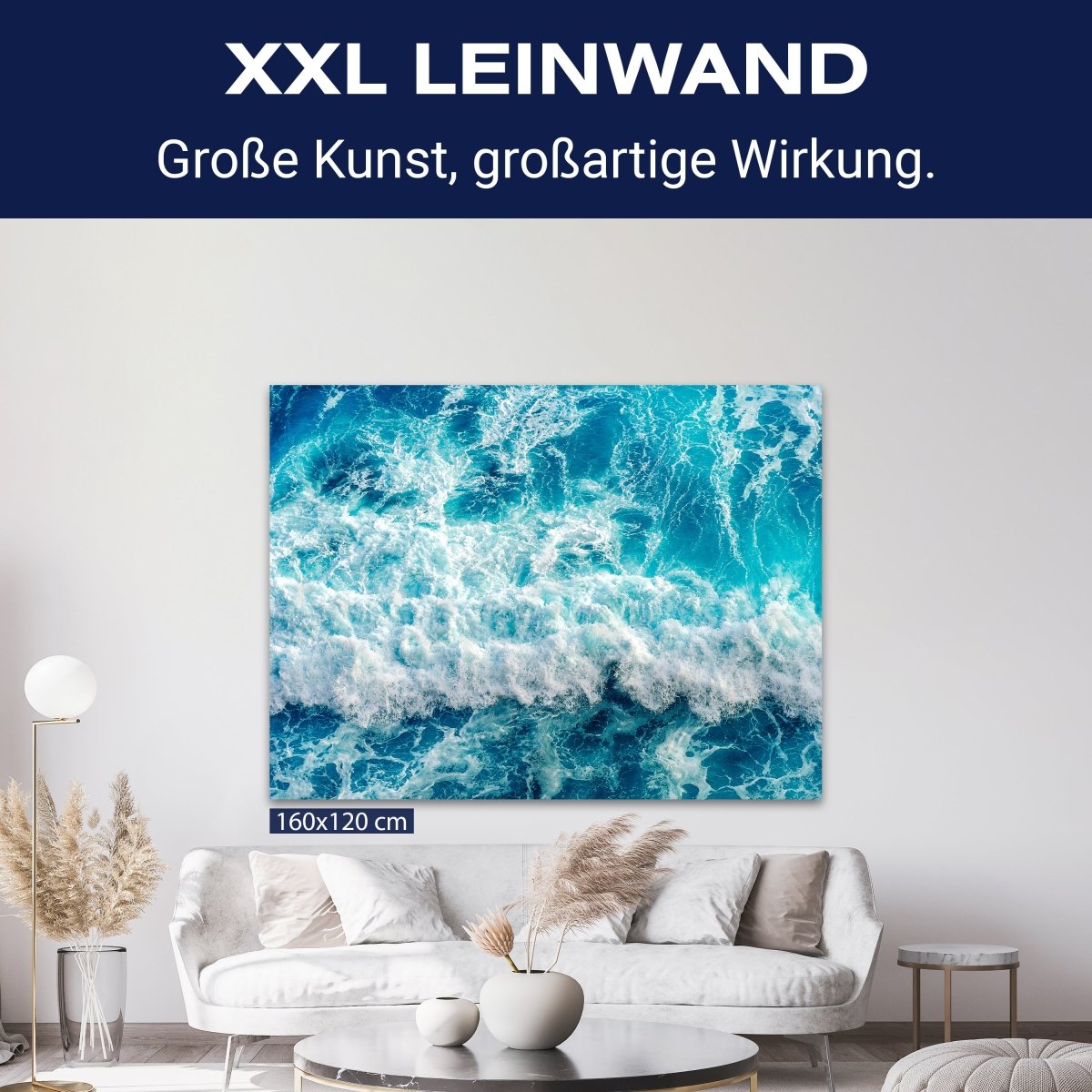 Leinwandbild Meer & Wasser, Querformat, Raues Meer 2 M0112 kaufen - Bild 9