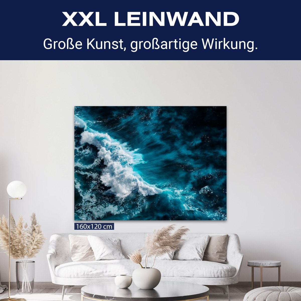 Leinwandbild Meer & Wasser, Querformat, Raues Meer 4 M0114 kaufen - Bild 9