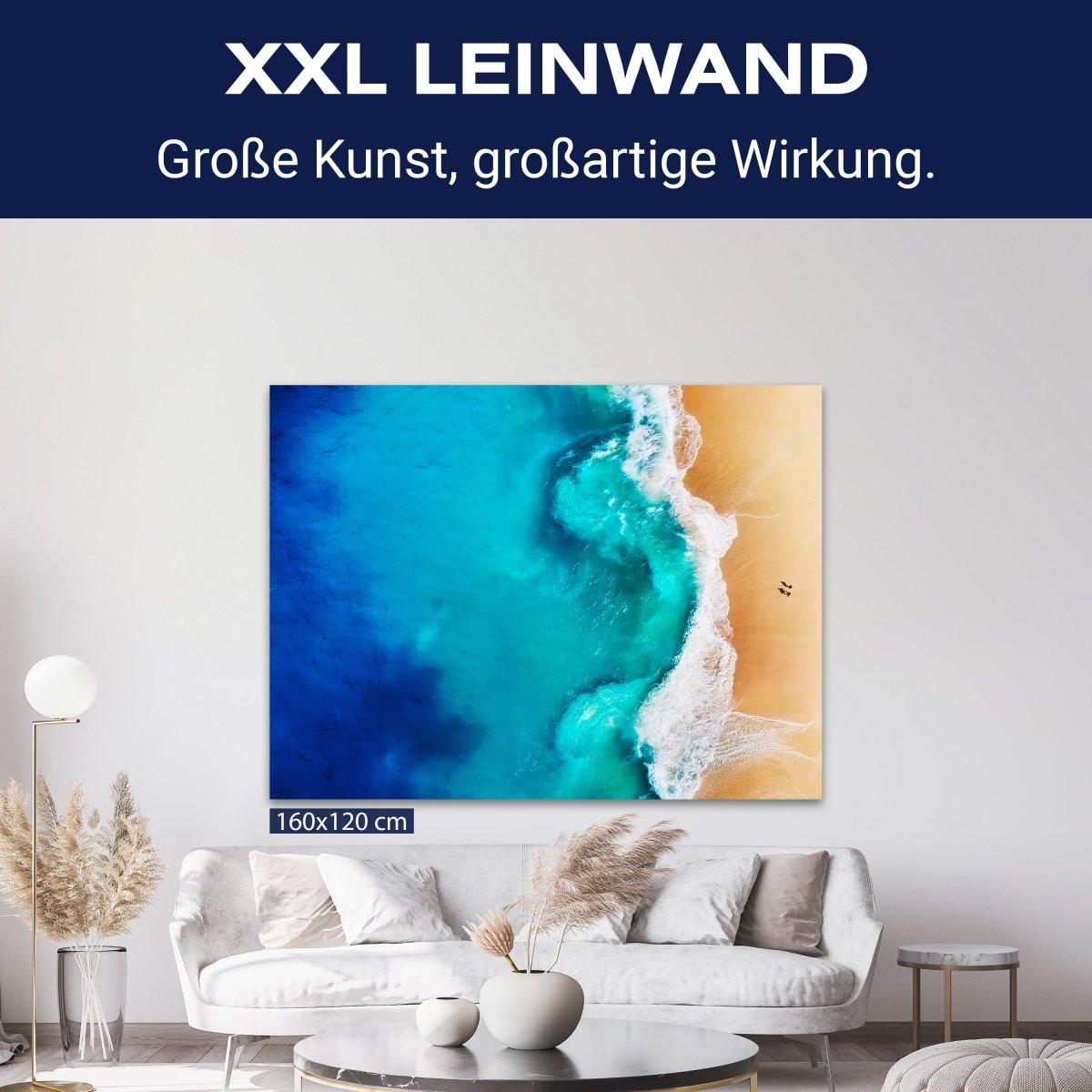 Leinwandbild Meer & Wasser, Querformat, Strand & Meer 1 M0115 kaufen - Bild 9