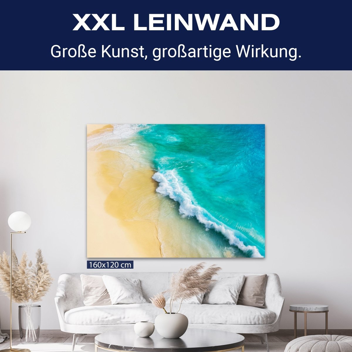 Leinwandbild Meer & Wasser, Querformat, Strand & Meer 2 M0116 kaufen - Bild 9