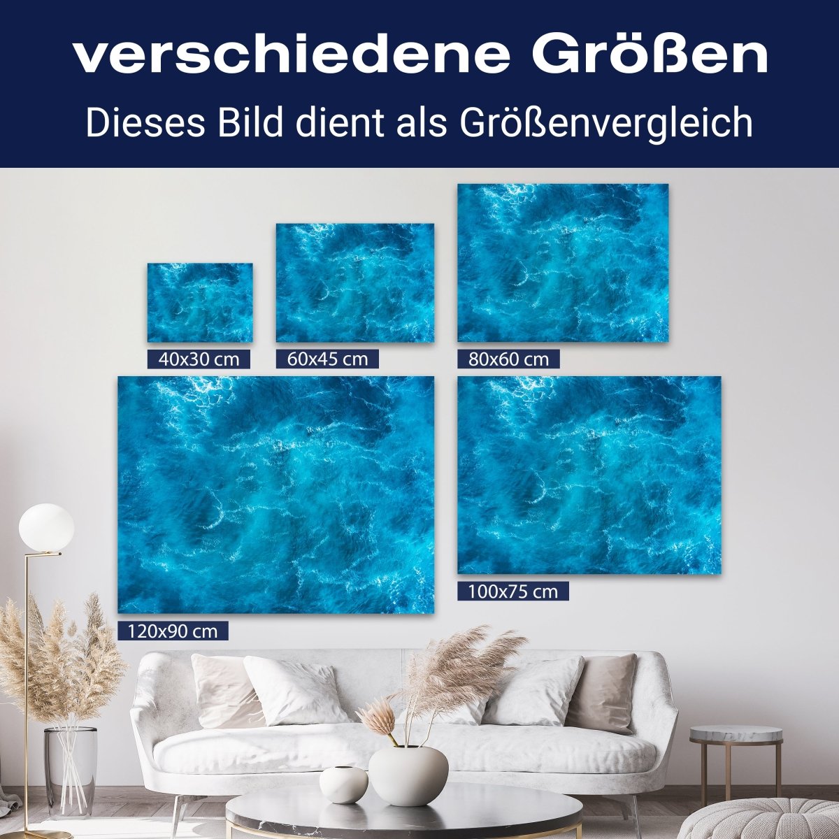 Leinwandbild Meer & Wasser, Querformat, Südsee 1 M0117 kaufen - Bild 8