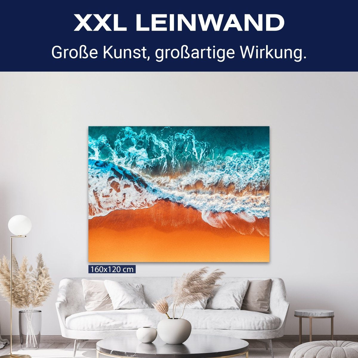 Leinwandbild Meer & Wasser, Querformat, Strand & Meer 3 M0118 kaufen - Bild 9